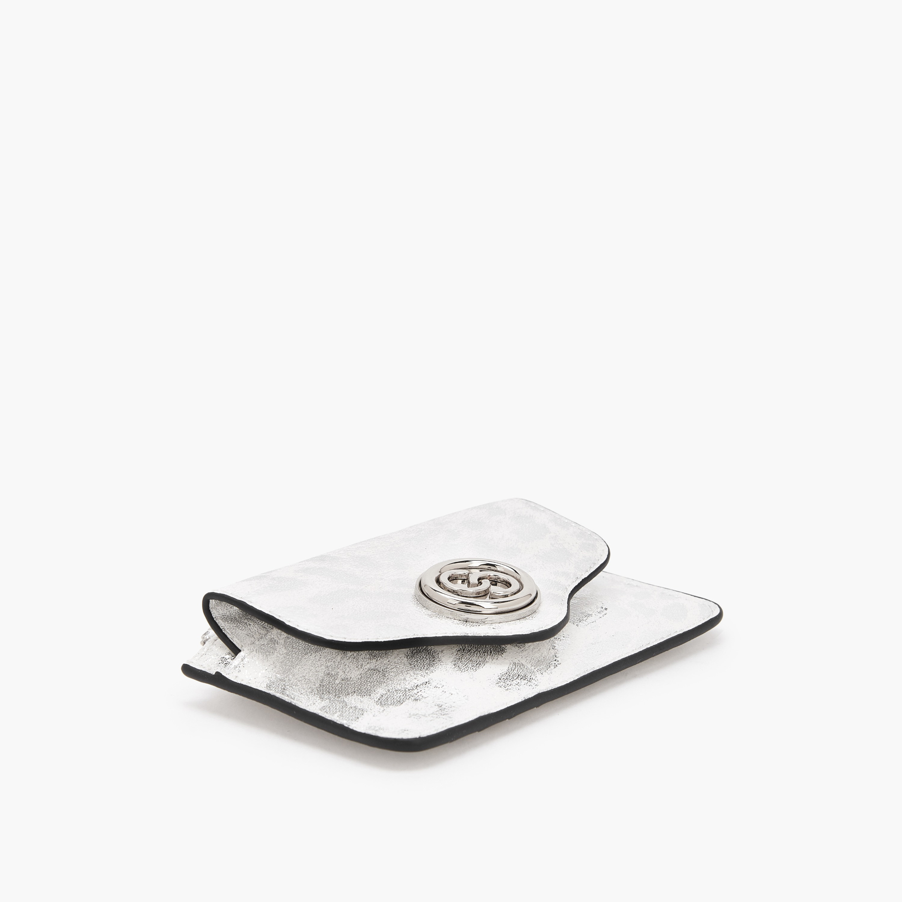 حافظة بطاقات ميتاليك بسحّاب إغلاق من سيليست-women-bagsandwallets-wallets-image-5