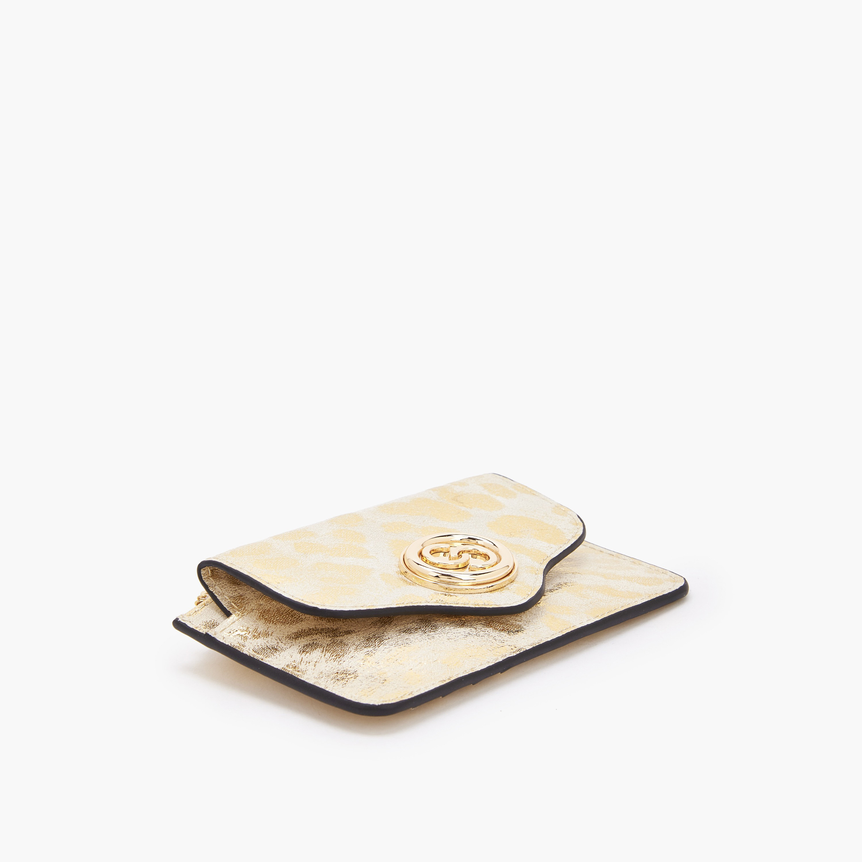 حافظة بطاقات ميتاليك بسحّاب إغلاق من سيليست-women-bagsandwallets-wallets-image-5