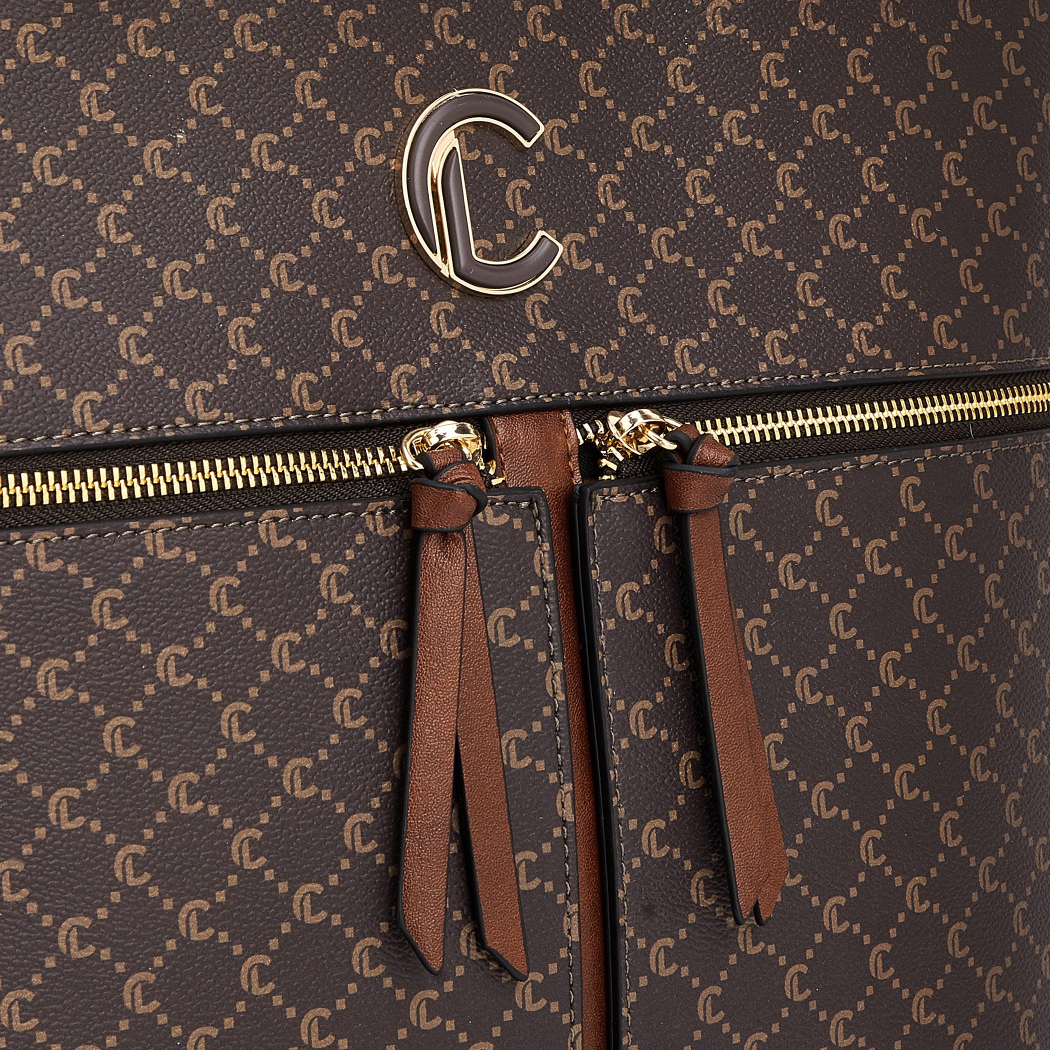 Le Confort Monogram Print Tote Bag with Double Handle-women-bagsandwallets-handbags-image-3
