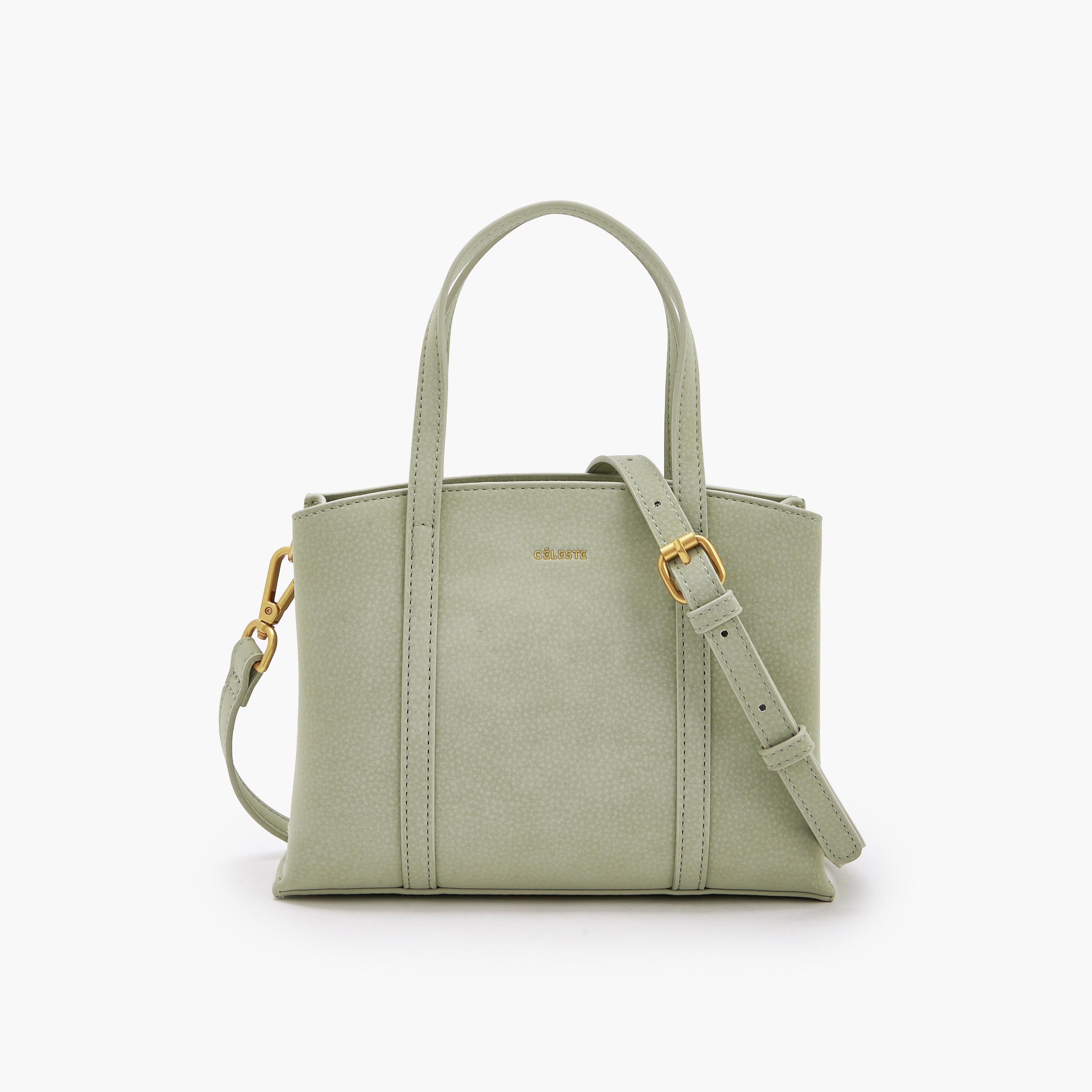 Celeste Textured Tote Bag with Double Handles-women-bagsandwallets-handbags-image-1