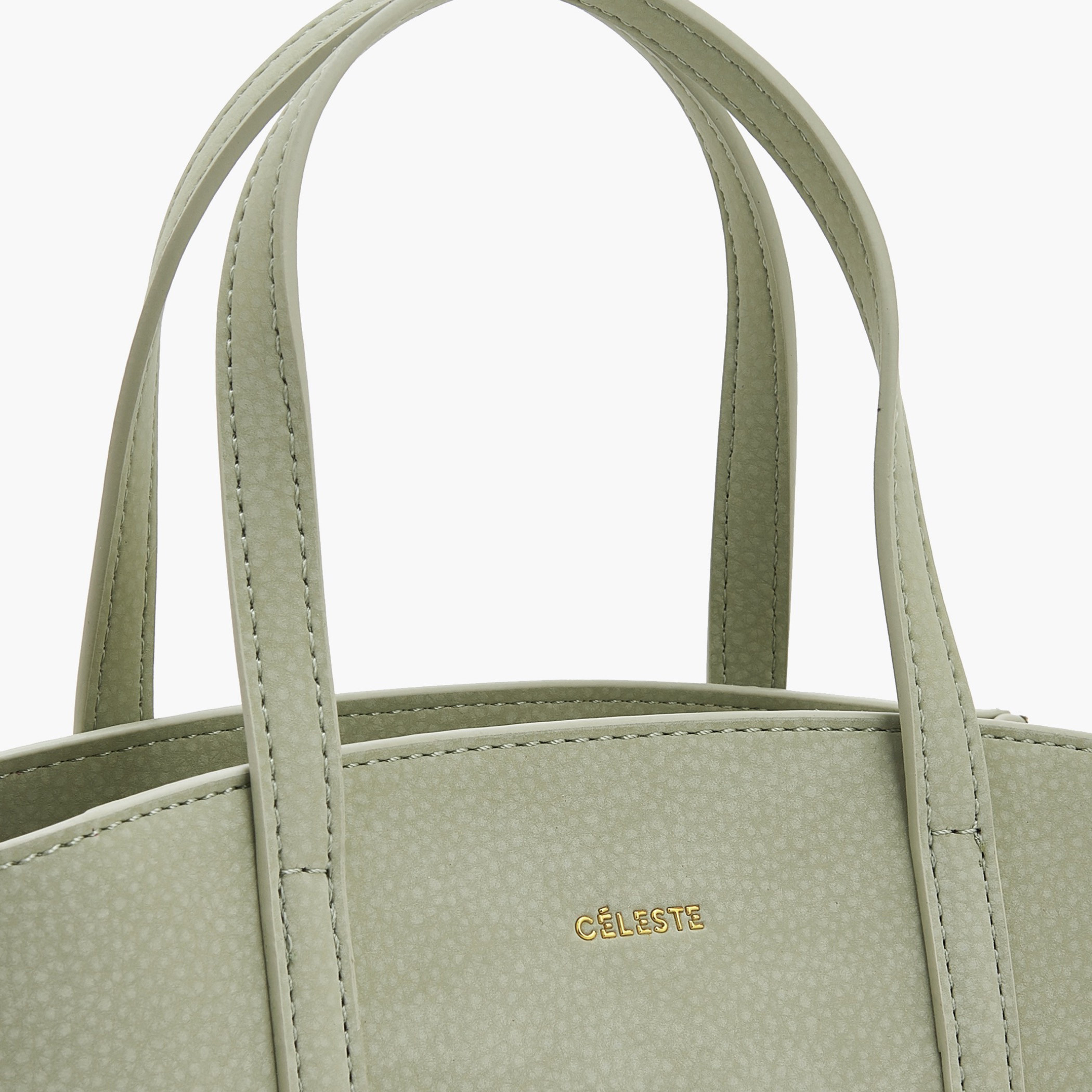 Celeste Textured Tote Bag with Double Handles-women-bagsandwallets-handbags-image-5