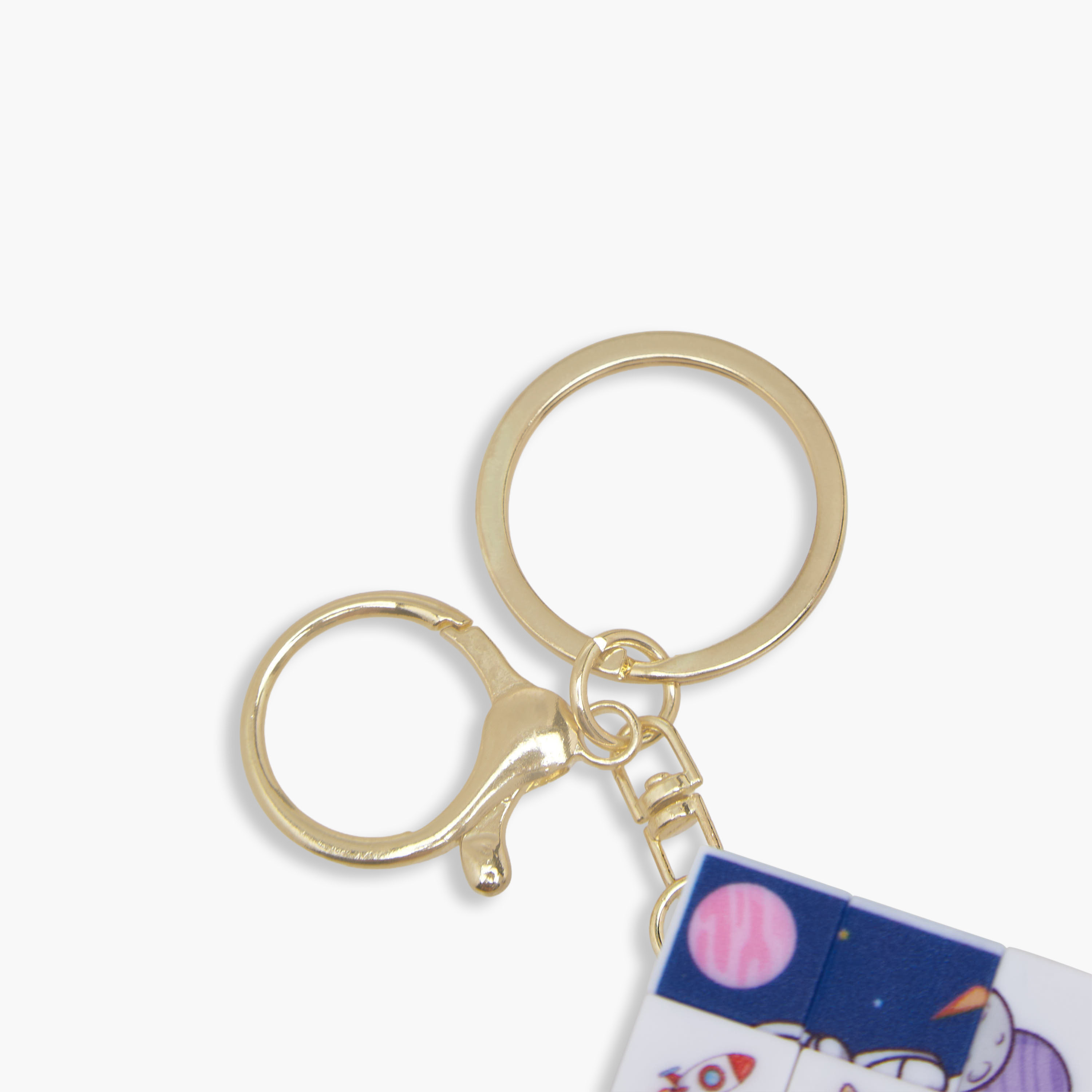 Keyring with Mini Rubik's Cube-girls-accessories-keyringsandbagcharms-image-4