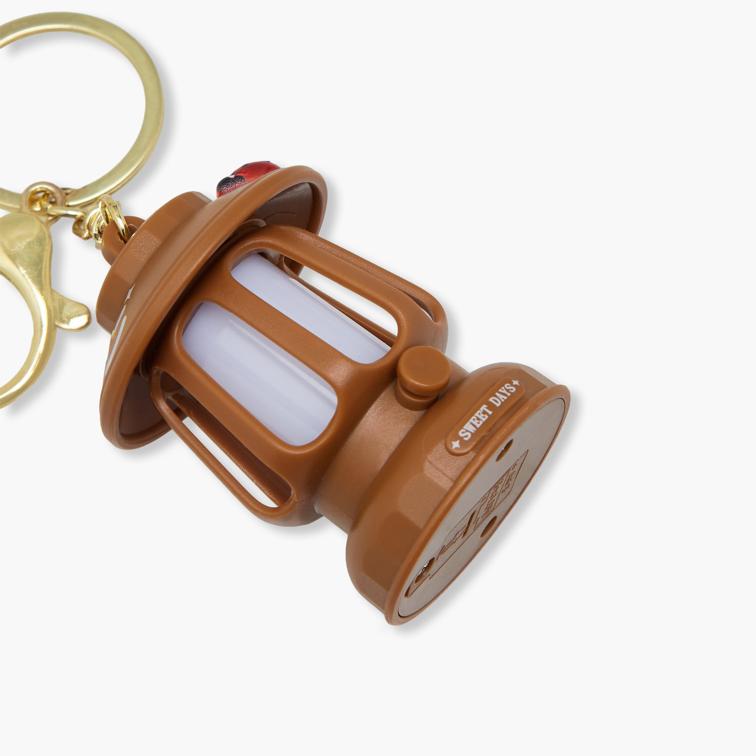 Keyring with Mini Camping Lantern Accent-girls-accessories-keyringsandbagcharms-image-3
