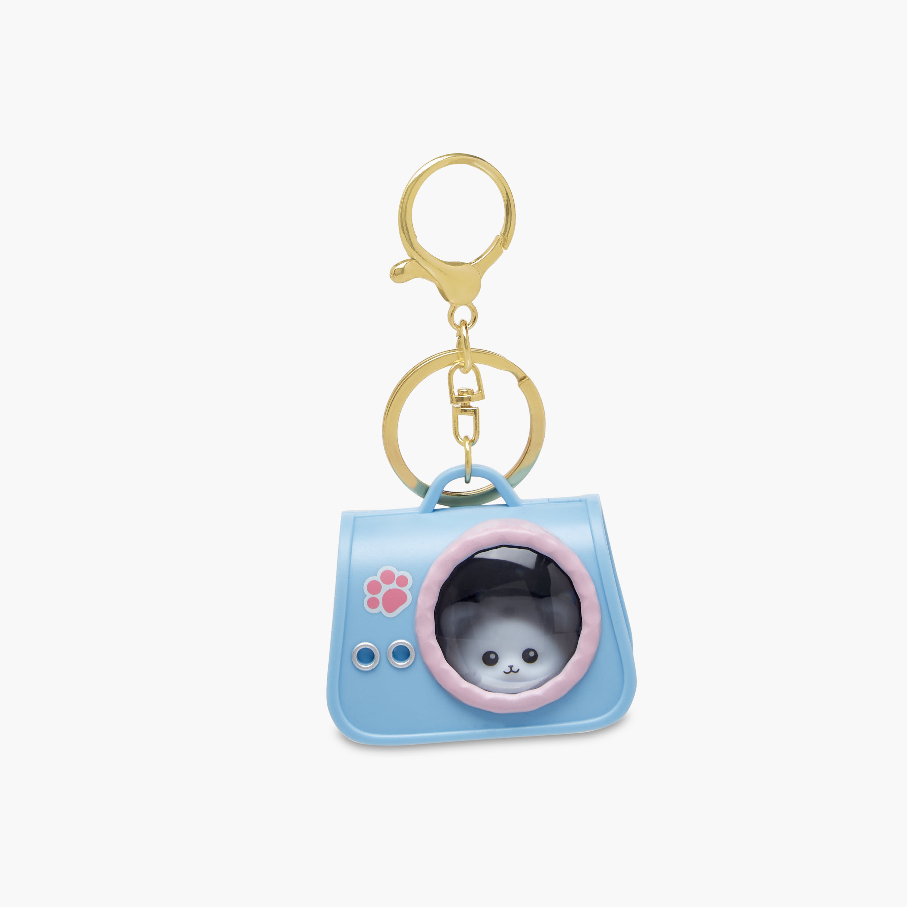 Keyring with Pet Bag Accent-girls-accessories-keyringsandbagcharms-image-1