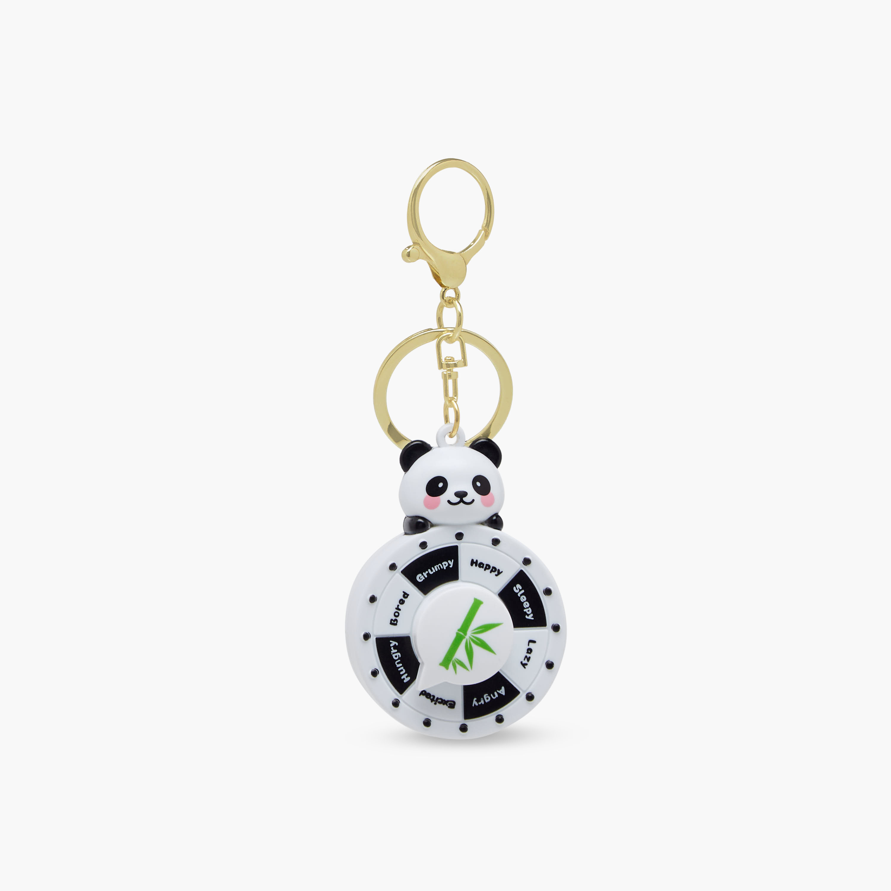 Keyring with Panda Lucky Wheel-girls-accessories-keyringsandbagcharms-image-1