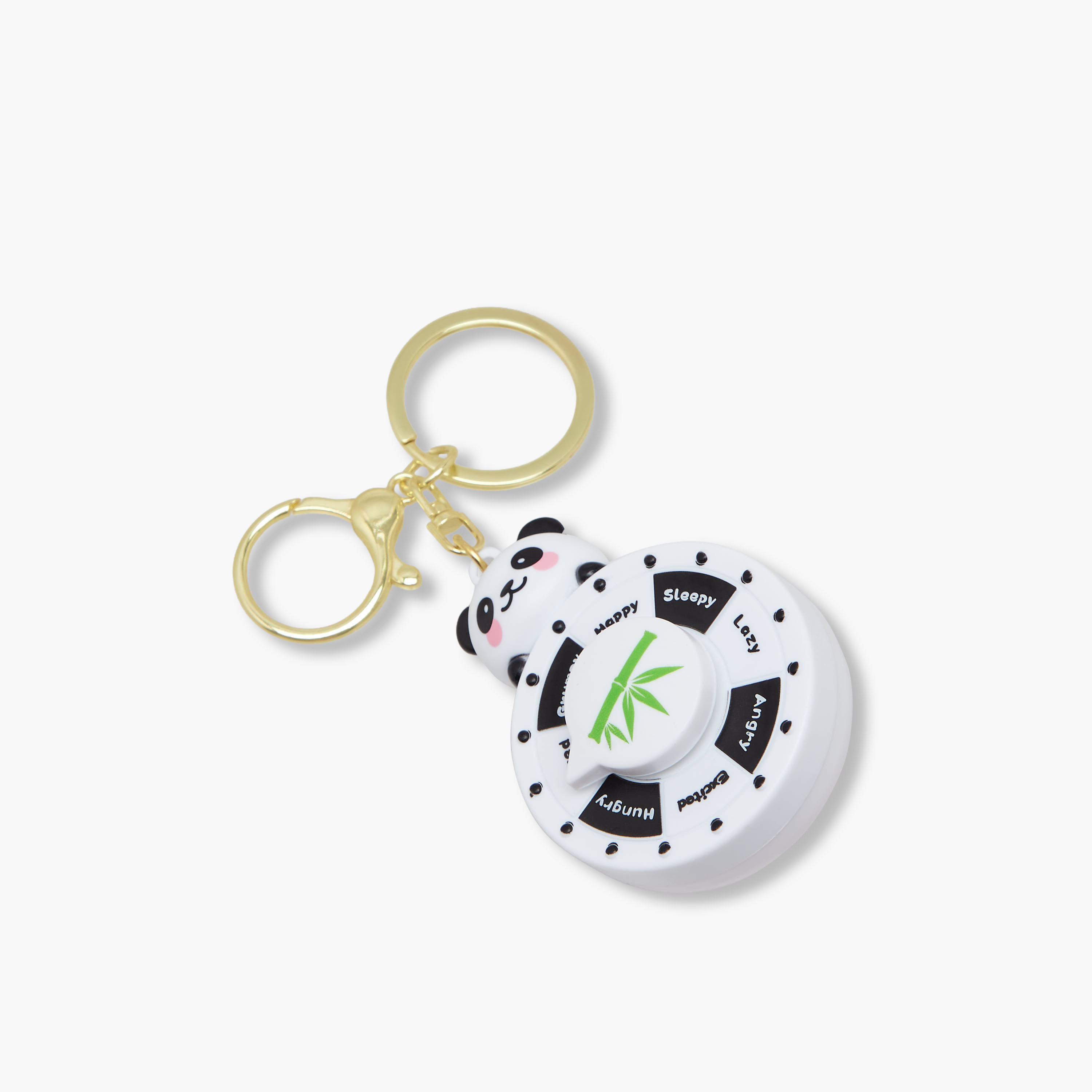 Keyring with Panda Lucky Wheel-girls-accessories-keyringsandbagcharms-image-2