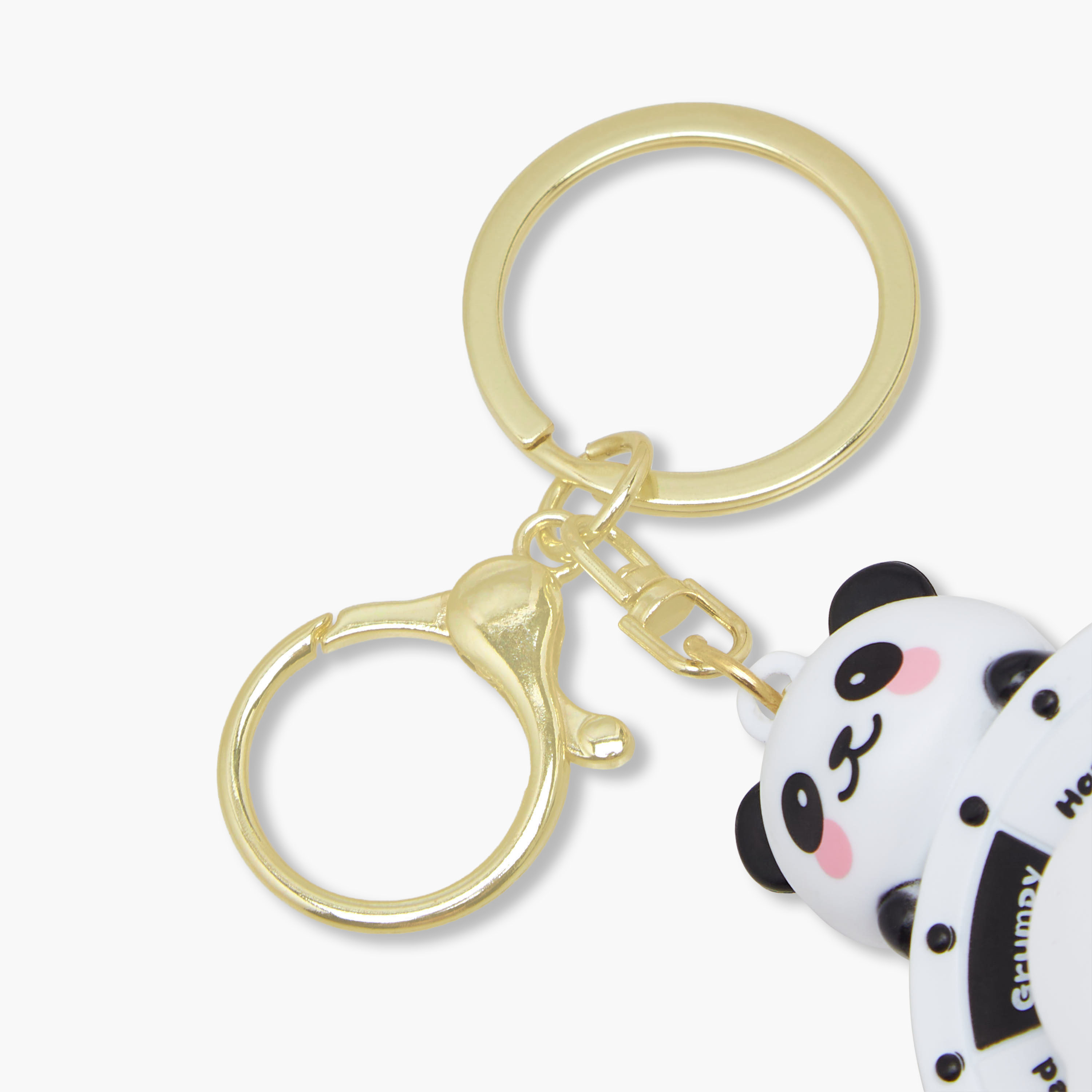Keyring with Panda Lucky Wheel-girls-accessories-keyringsandbagcharms-image-4