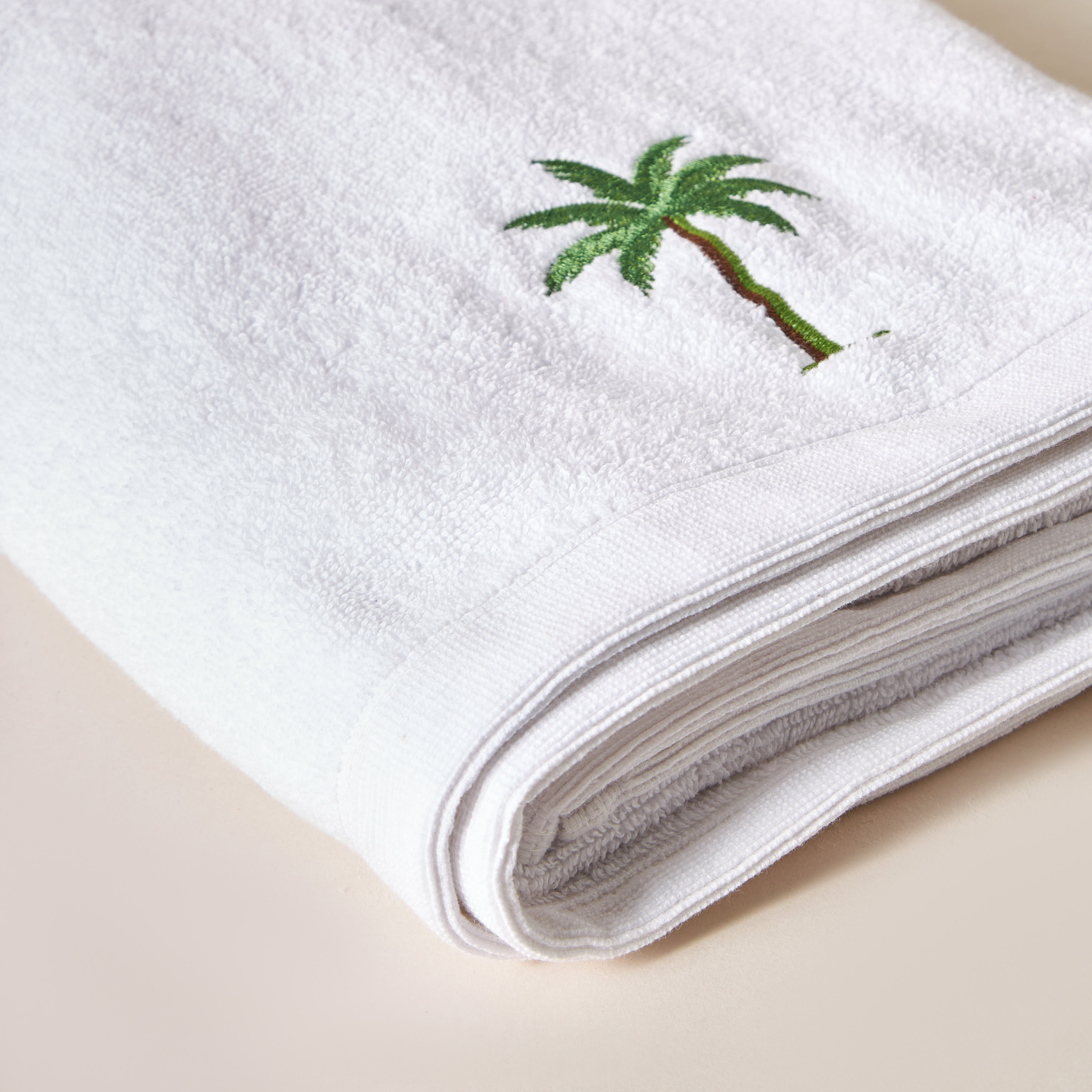 Palm Terry Bath Towel - 140x70 cms-household-bathandlaundry-bathlinen-towels-image-3