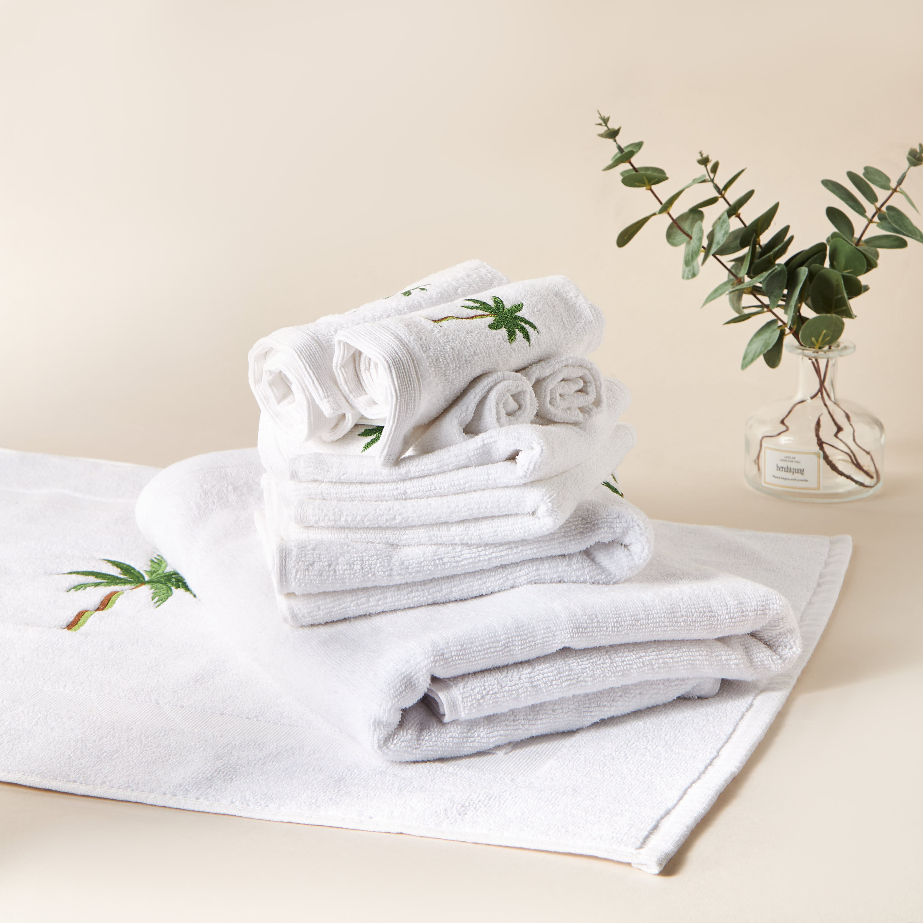 Palm Terry 2-Piece Guest Towel Set - 50x30 cms-household-bathandlaundry-bathlinen-towels-image-5