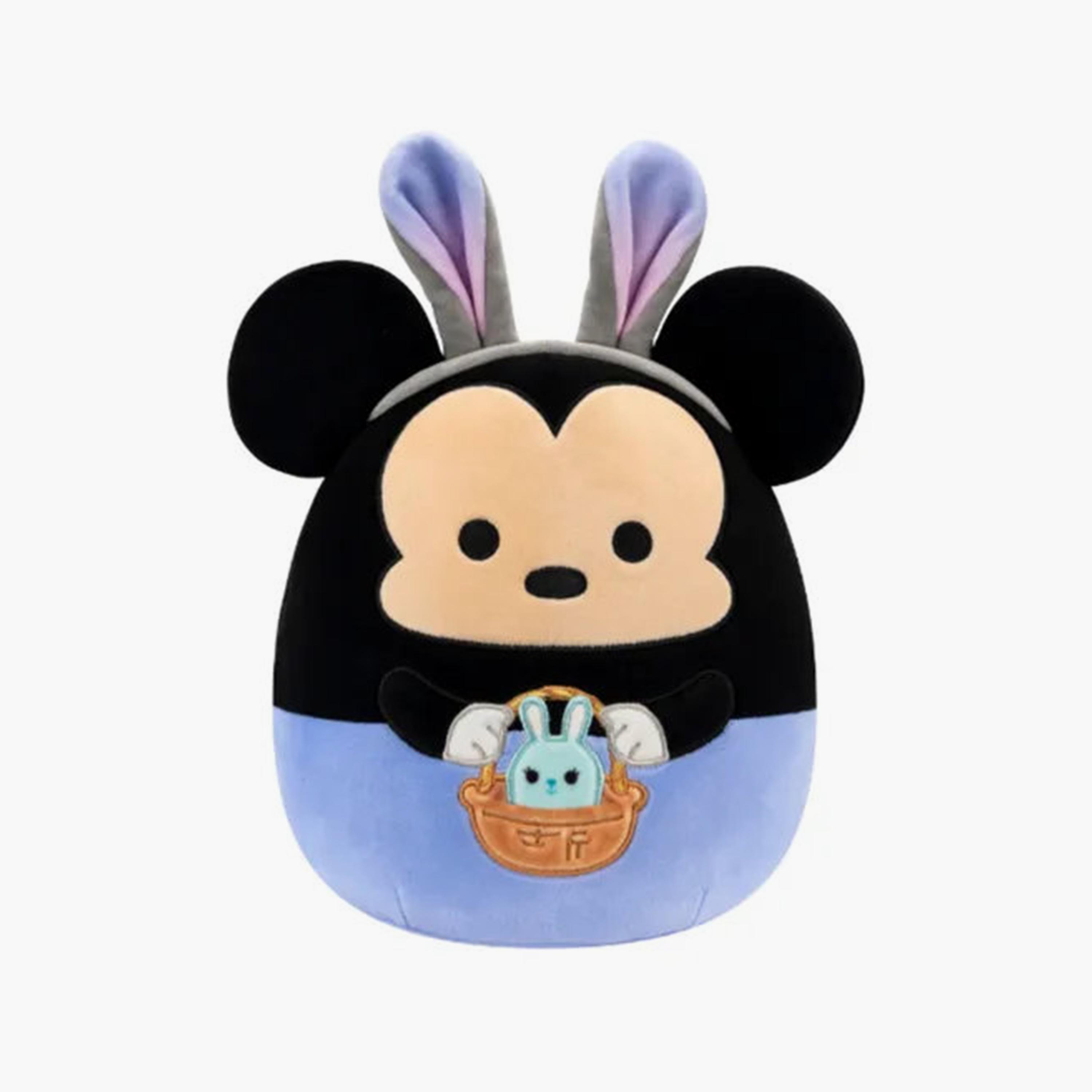 Squishmallows Plush Toy - Mickey in Blue Pants with Bunny Ears - 20 cm-toys-plushsofttoys-cartooncharacters-image-1
