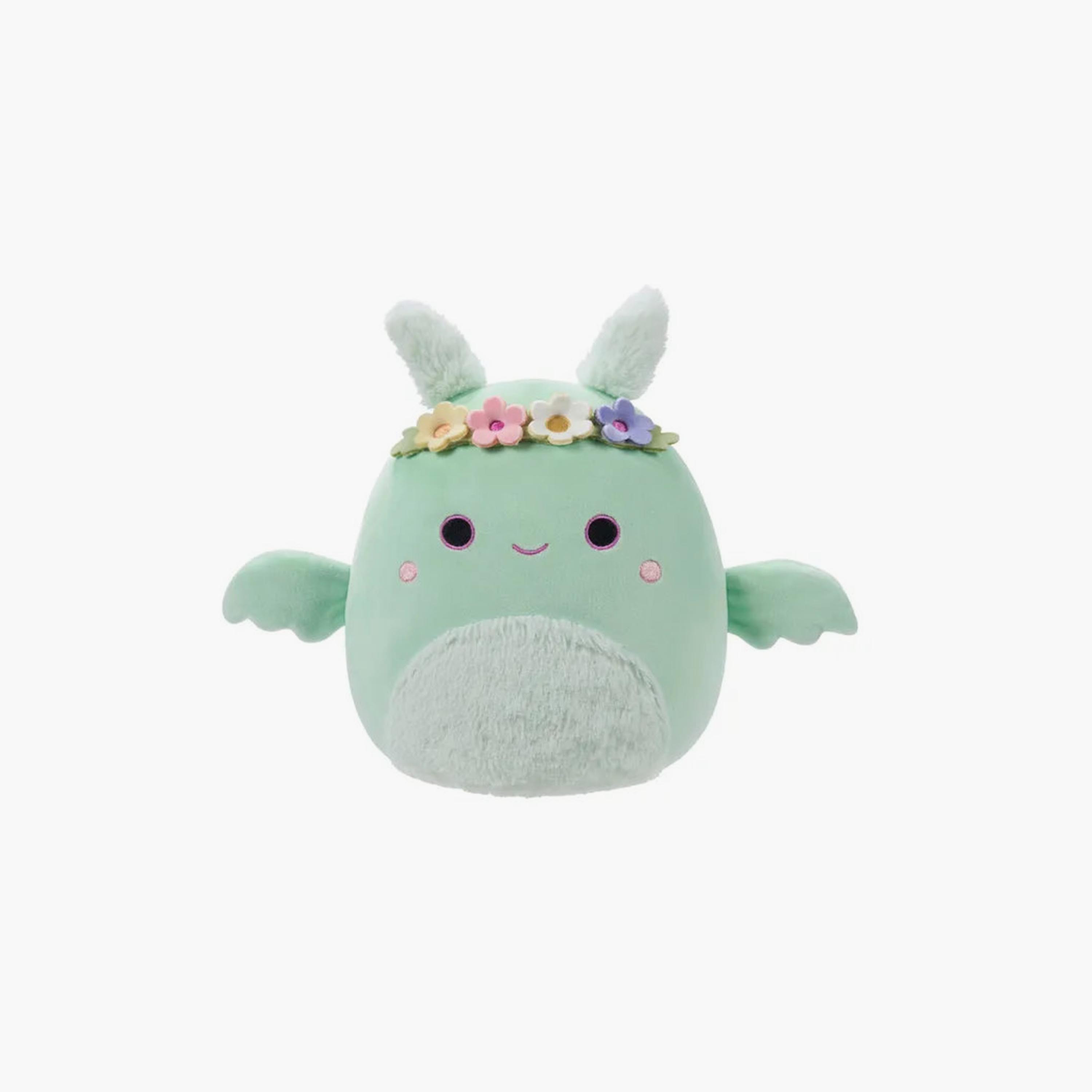لعبة سكويشميلوز المحشوة - رجل العثة بلون النعناع الأخضر - 19 سم-toys-plushsofttoys-cartooncharacters-image-1