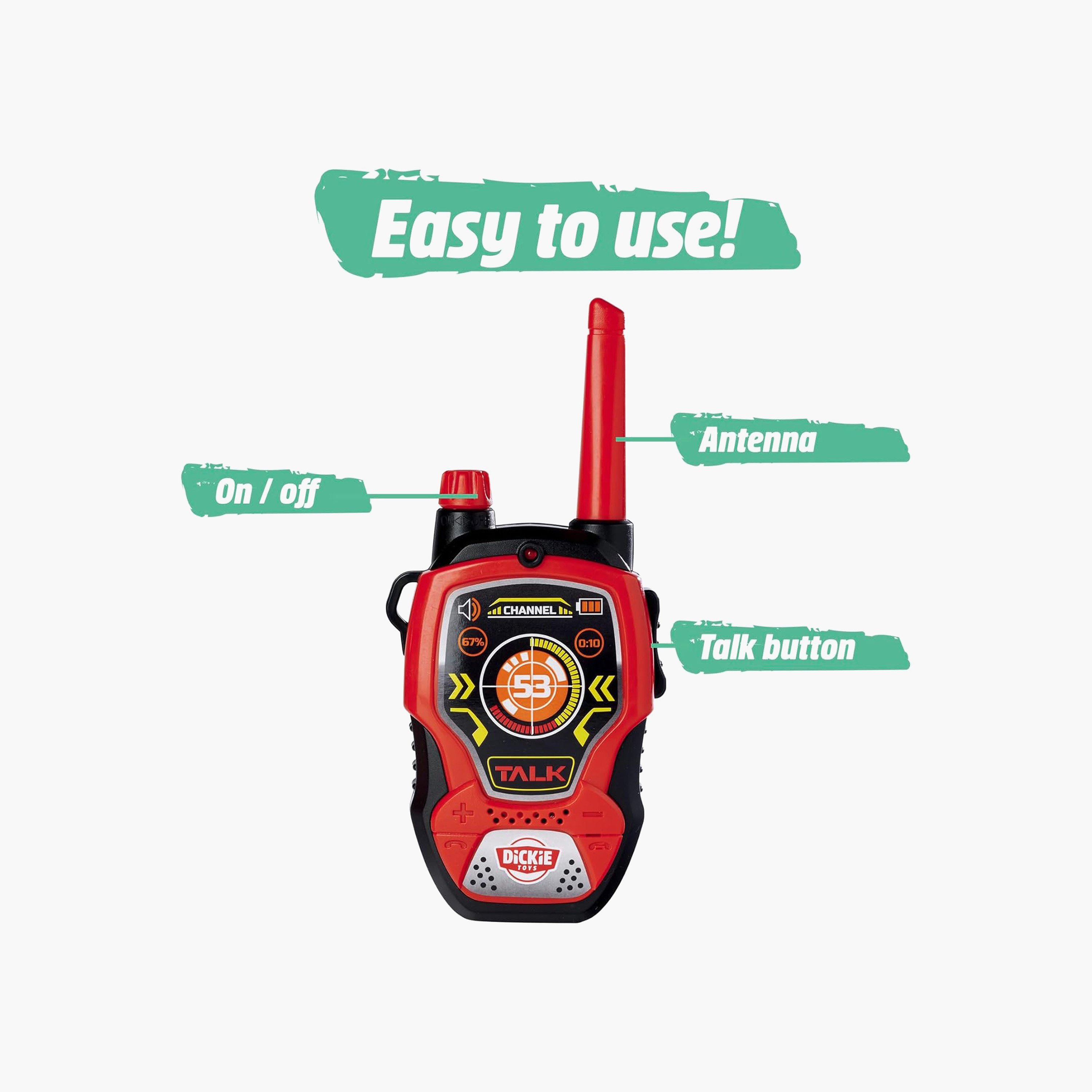 DICKIE TOYS Walkie Talkie Toy Set-toys-roleplay-policeanddetectivesets-image-3