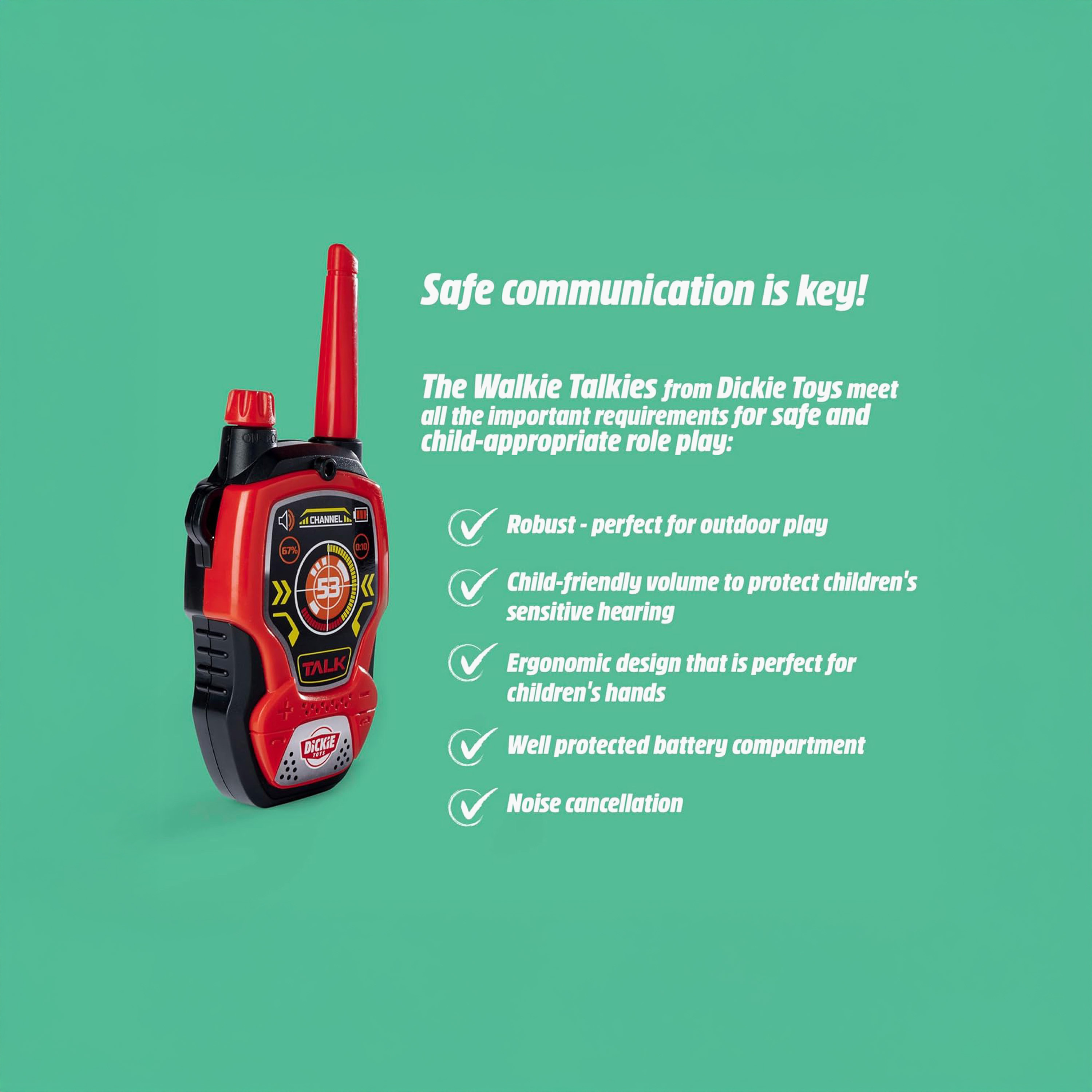 DICKIE TOYS Walkie Talkie Toy Set-toys-roleplay-policeanddetectivesets-image-4