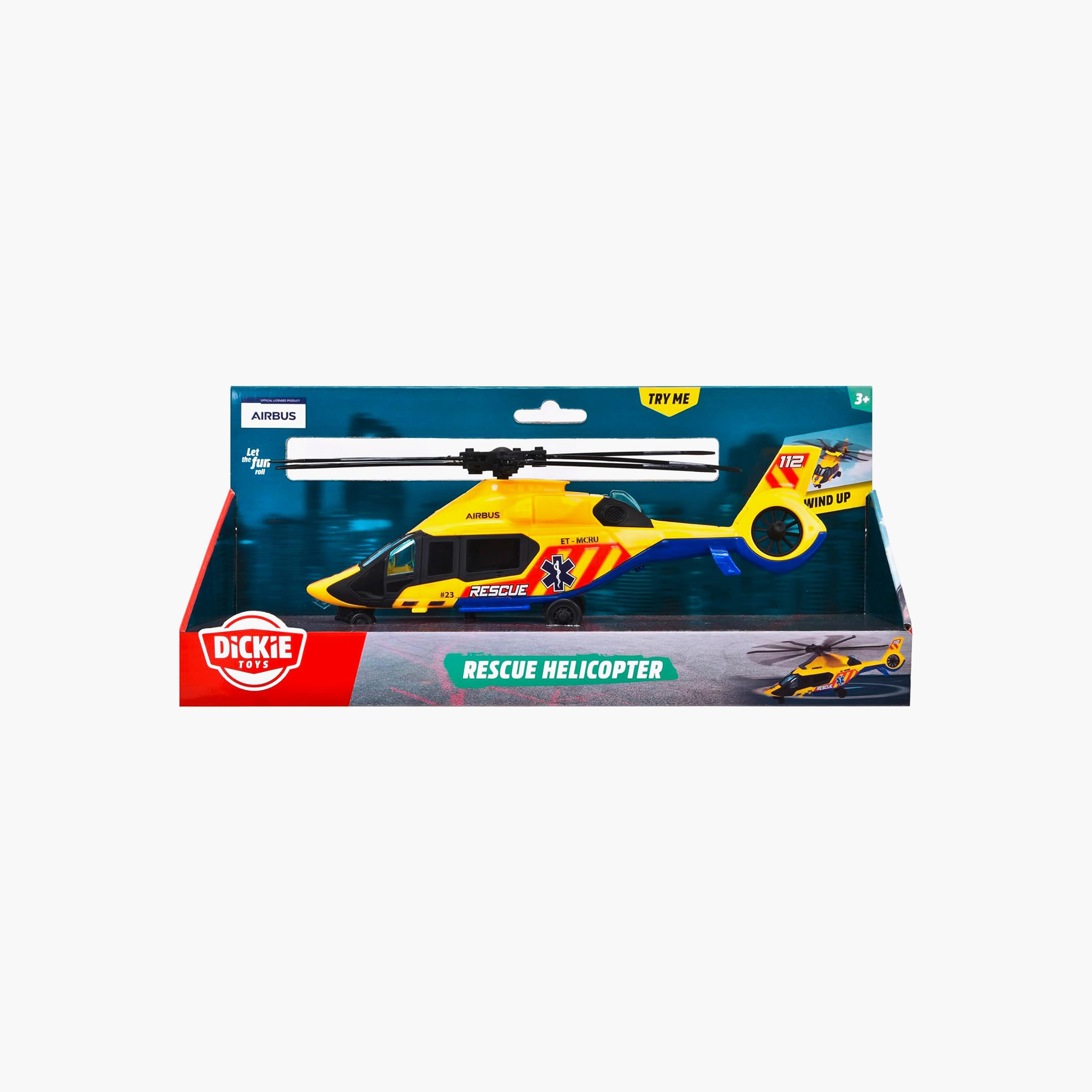 Dickie Toys Airbus H160 Rescue Toy Helicopter-toys-playvehicles-utilityvehicles-image-5