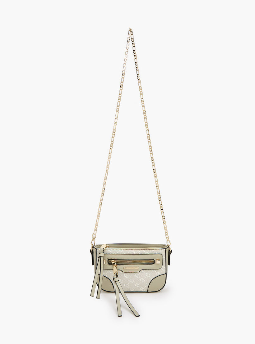 شنطة كروس بودي بطبعات مونوجرام وحزام سلسلة من سيليست-women-bagsandwallets-handbags-image-2