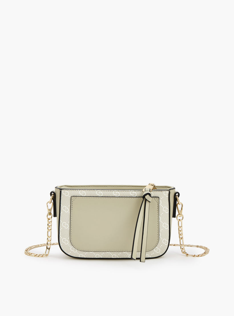 شنطة كروس بودي بطبعات مونوجرام وحزام سلسلة من سيليست-women-bagsandwallets-handbags-image-5