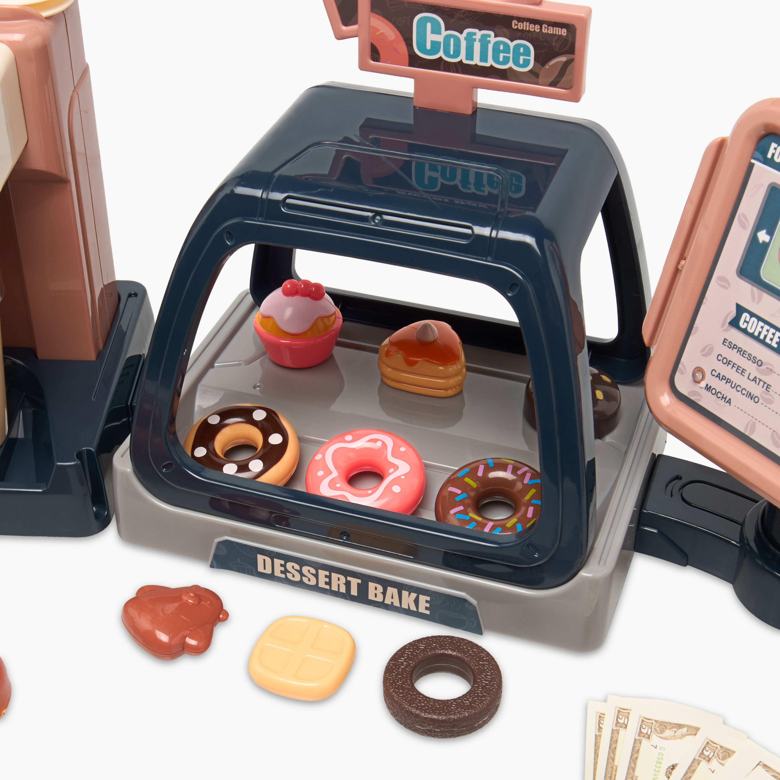 مجموعة ألعاب أدوار ماكينة قهوة-toys-roleplay-supermarketandshoppingsets-image-4