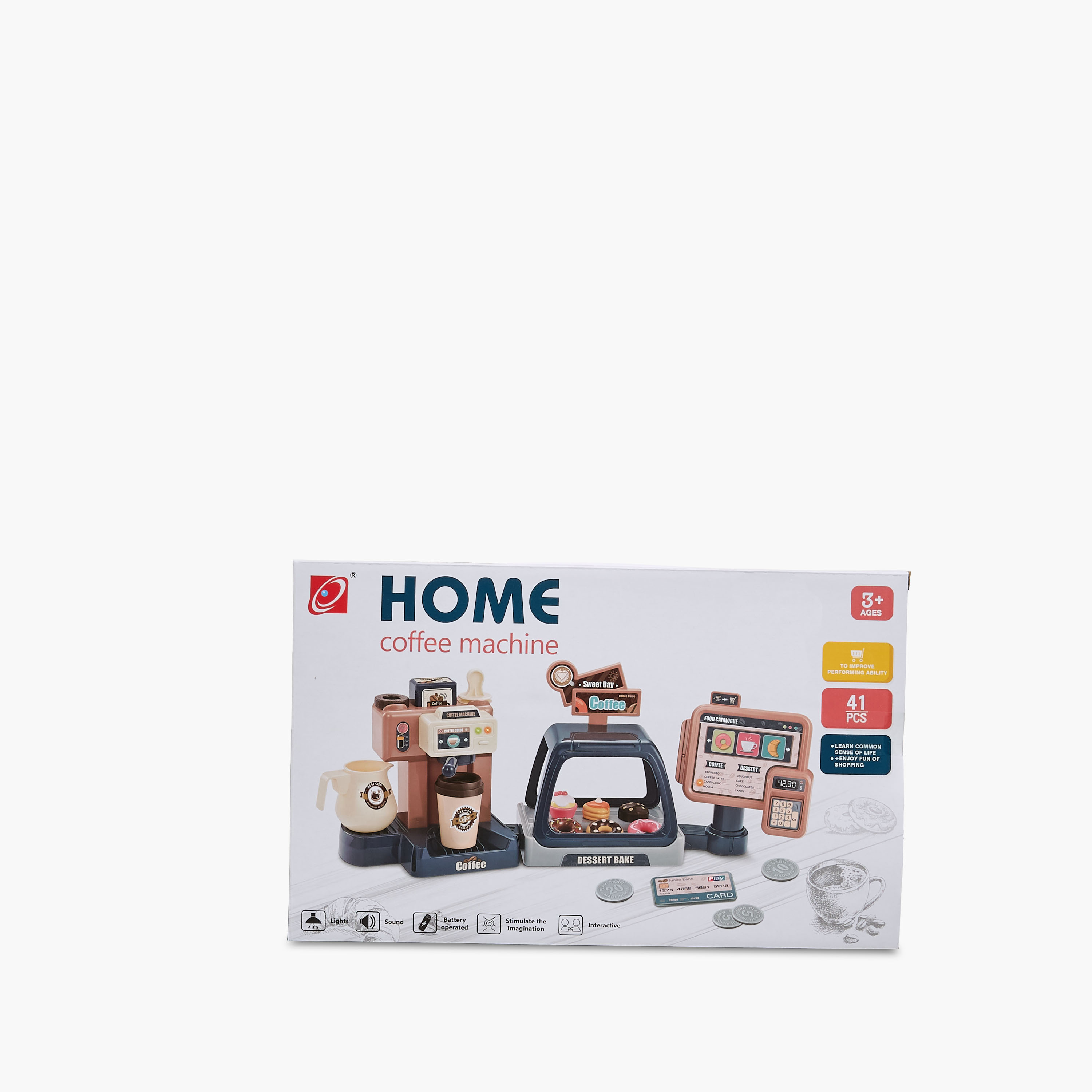 مجموعة ألعاب أدوار ماكينة قهوة-toys-roleplay-supermarketandshoppingsets-image-7