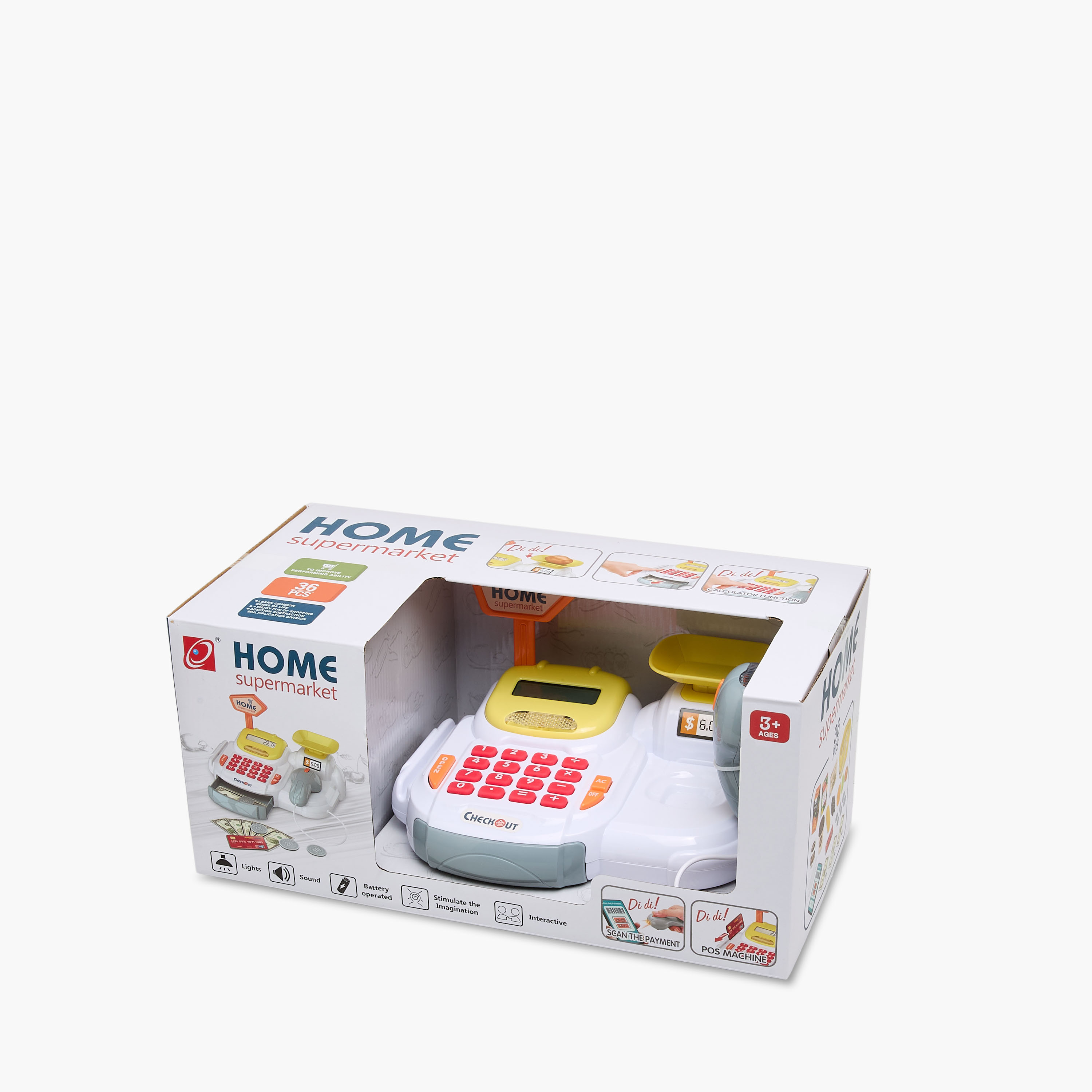 مجموعة ألعاب ماكينة سوبرماركت لتسجيل نقود-toys-roleplay-supermarketandshoppingsets-image-12
