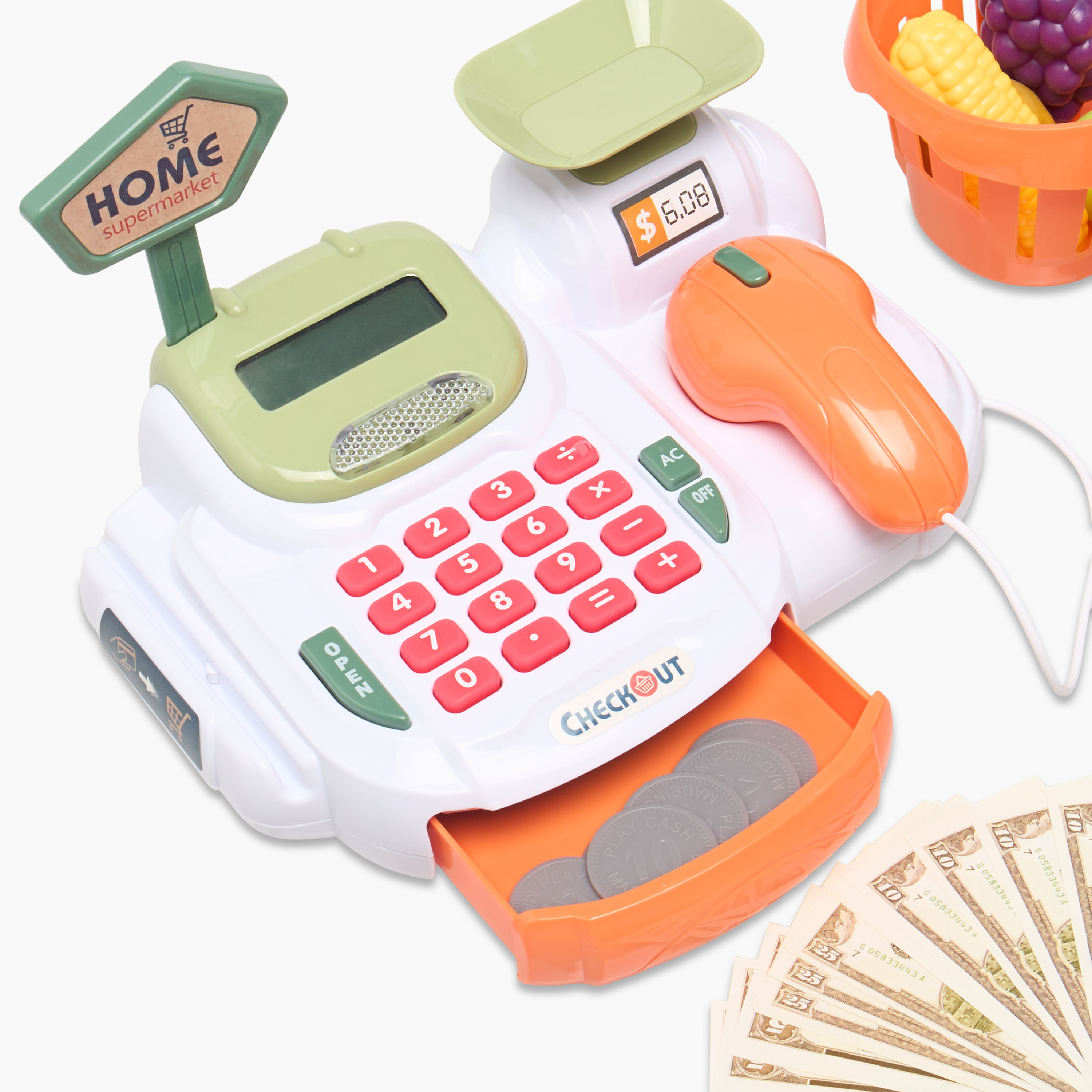 مجموعة ألعاب أدوار ماكينة كاشير السوبر ماركت-toys-roleplay-supermarketandshoppingsets-image-6