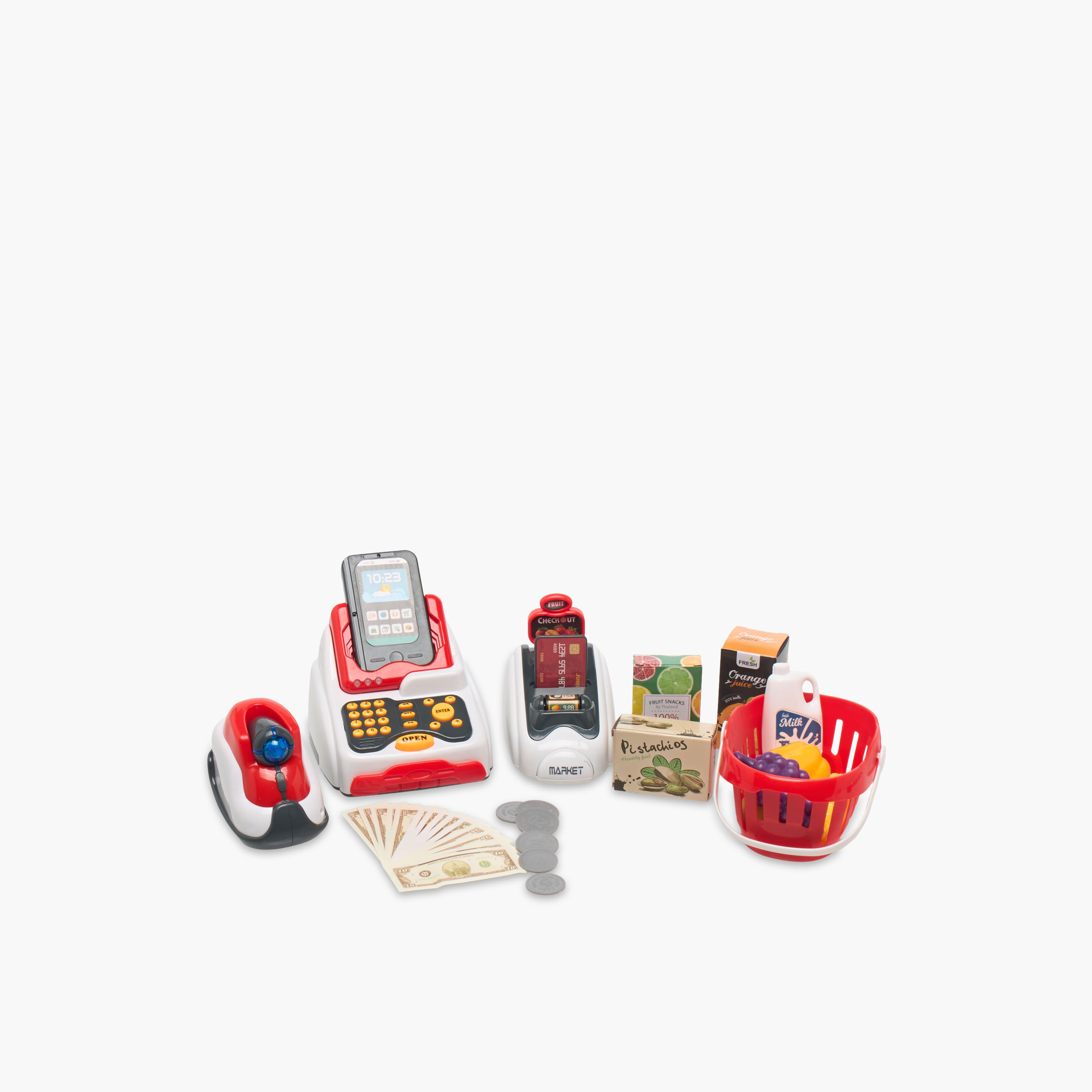 مجموعة ألعاب ماكينة تسجيل النقود-toys-roleplay-supermarketandshoppingsets-image-2