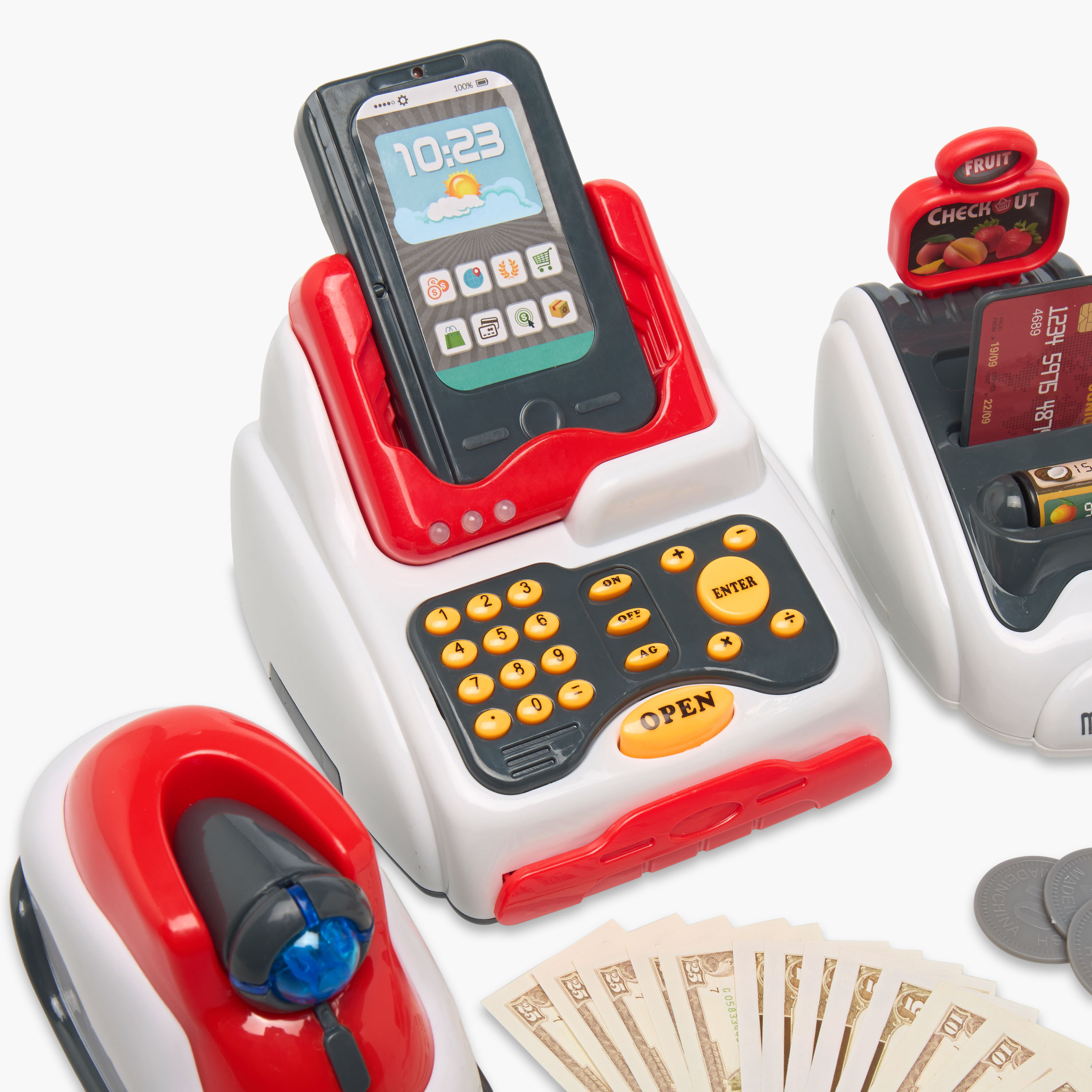 مجموعة ألعاب ماكينة تسجيل النقود-toys-roleplay-supermarketandshoppingsets-image-6