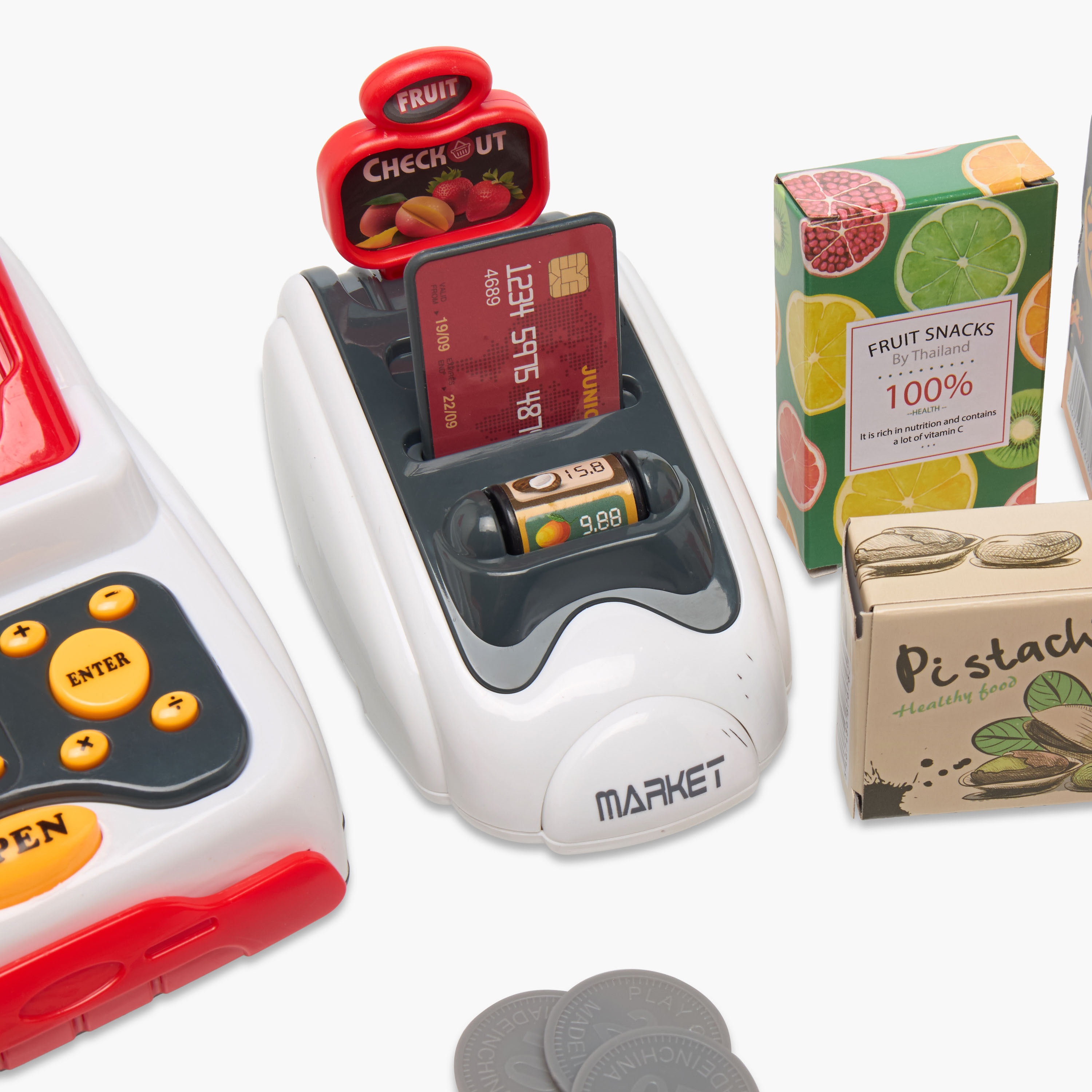 مجموعة ألعاب ماكينة تسجيل النقود-toys-roleplay-supermarketandshoppingsets-image-8