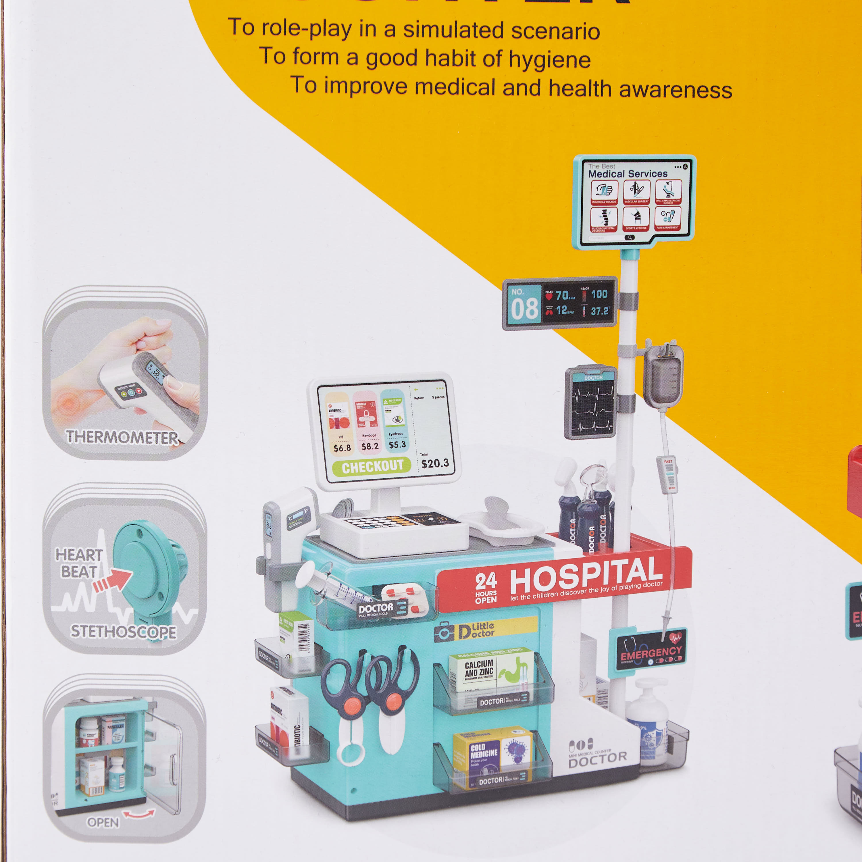 Mini Medical Counter Playset-toys-roleplay-doctorsets-image-15