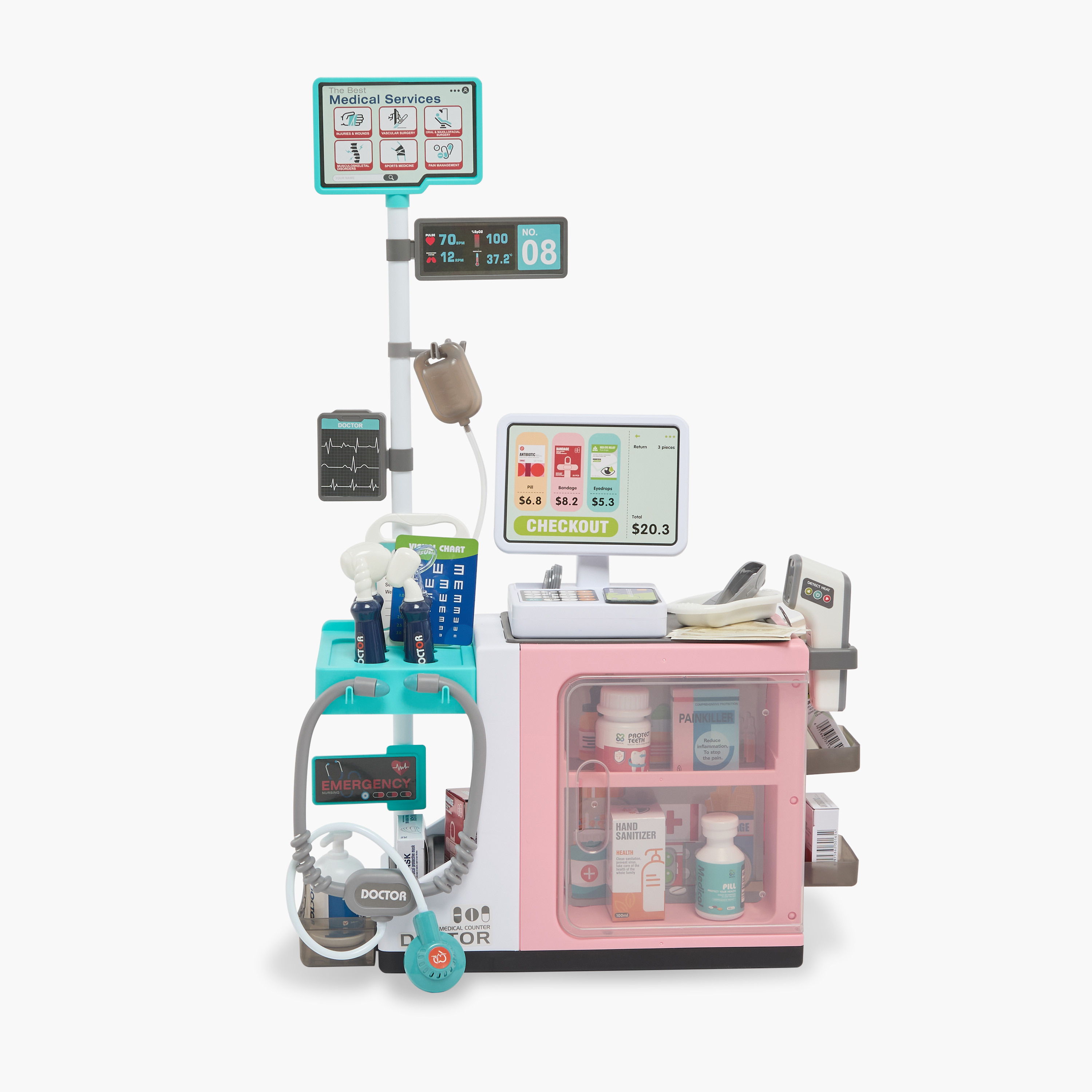 Mini Medical Counter Playset