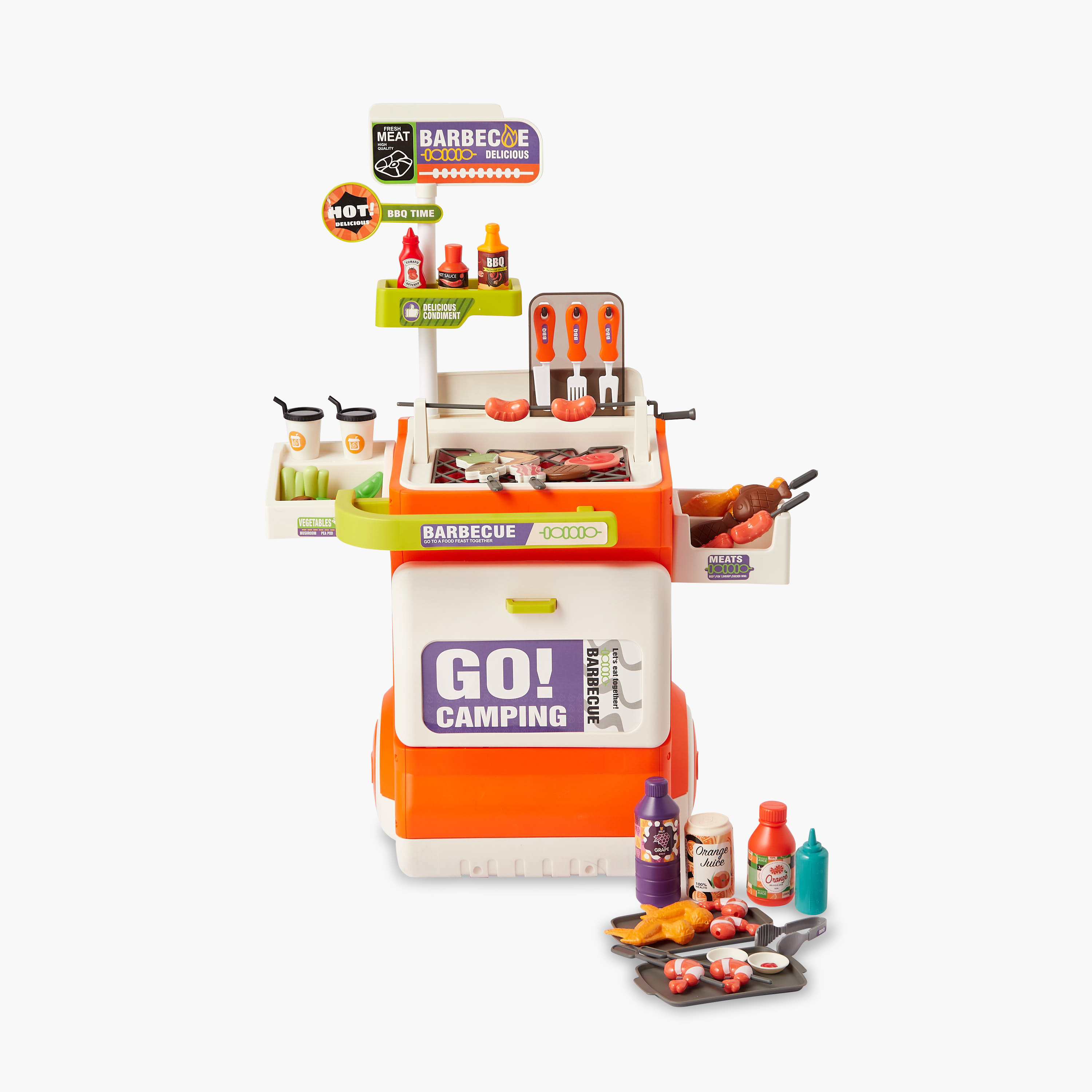 مجموعة ألعاب عربة الشواء-toys-roleplay-playfoods-image-1