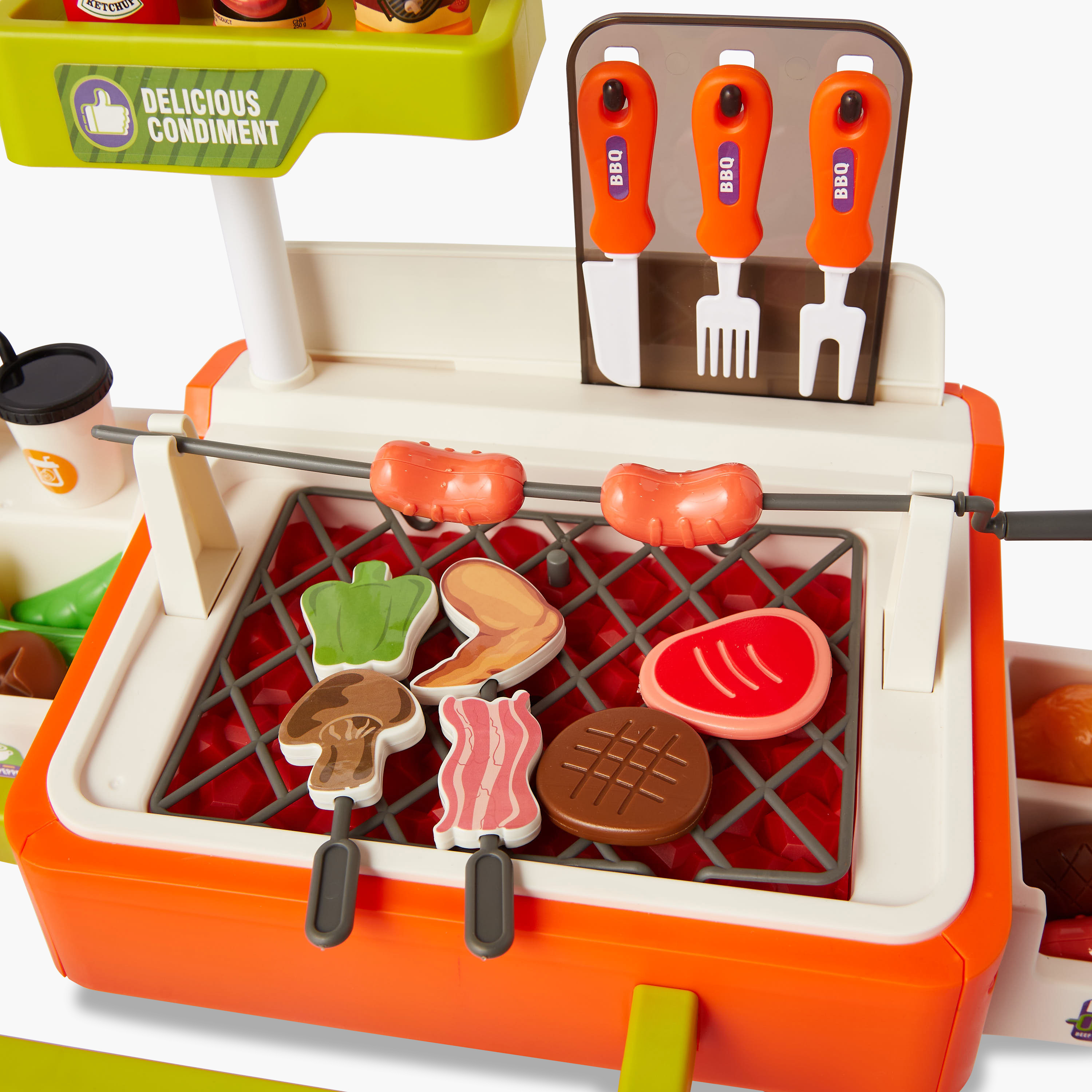 مجموعة ألعاب عربة الشواء-toys-roleplay-playfoods-image-9