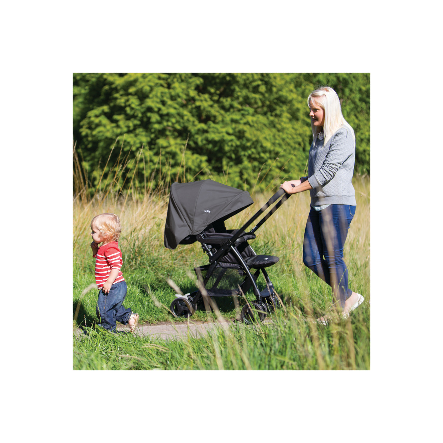 عربة أطفال ميروس بنظام طي بزر ضغط وإطار معدني وقفل للعجلات من جوي-baby-gear-strollersandprams-strollers-image-9