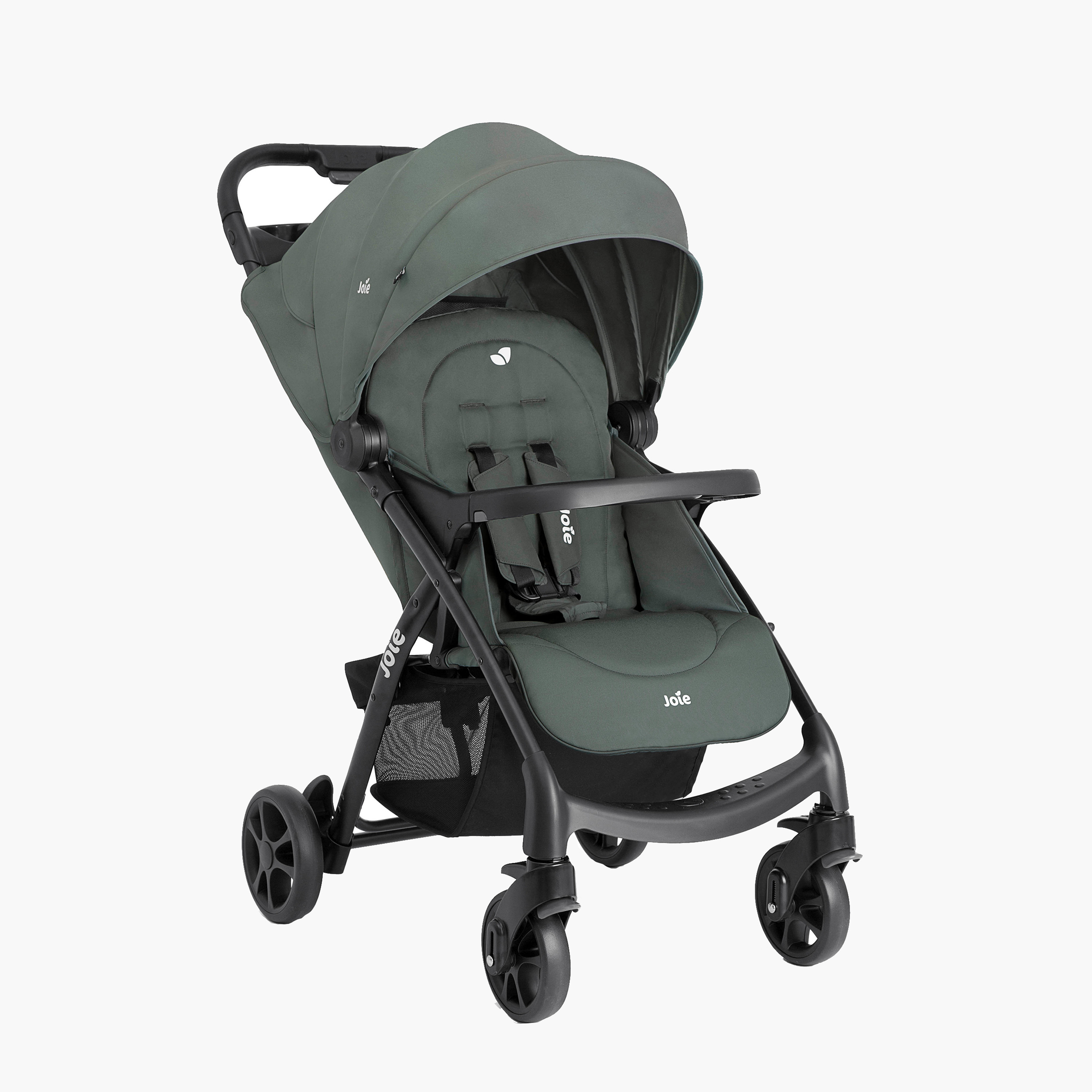 عربة أطفال ميوز إل إكس بنظام طي بزر ضغط وقفل للعجلات من جوي-baby-gear-strollersandprams-strollers-image-2