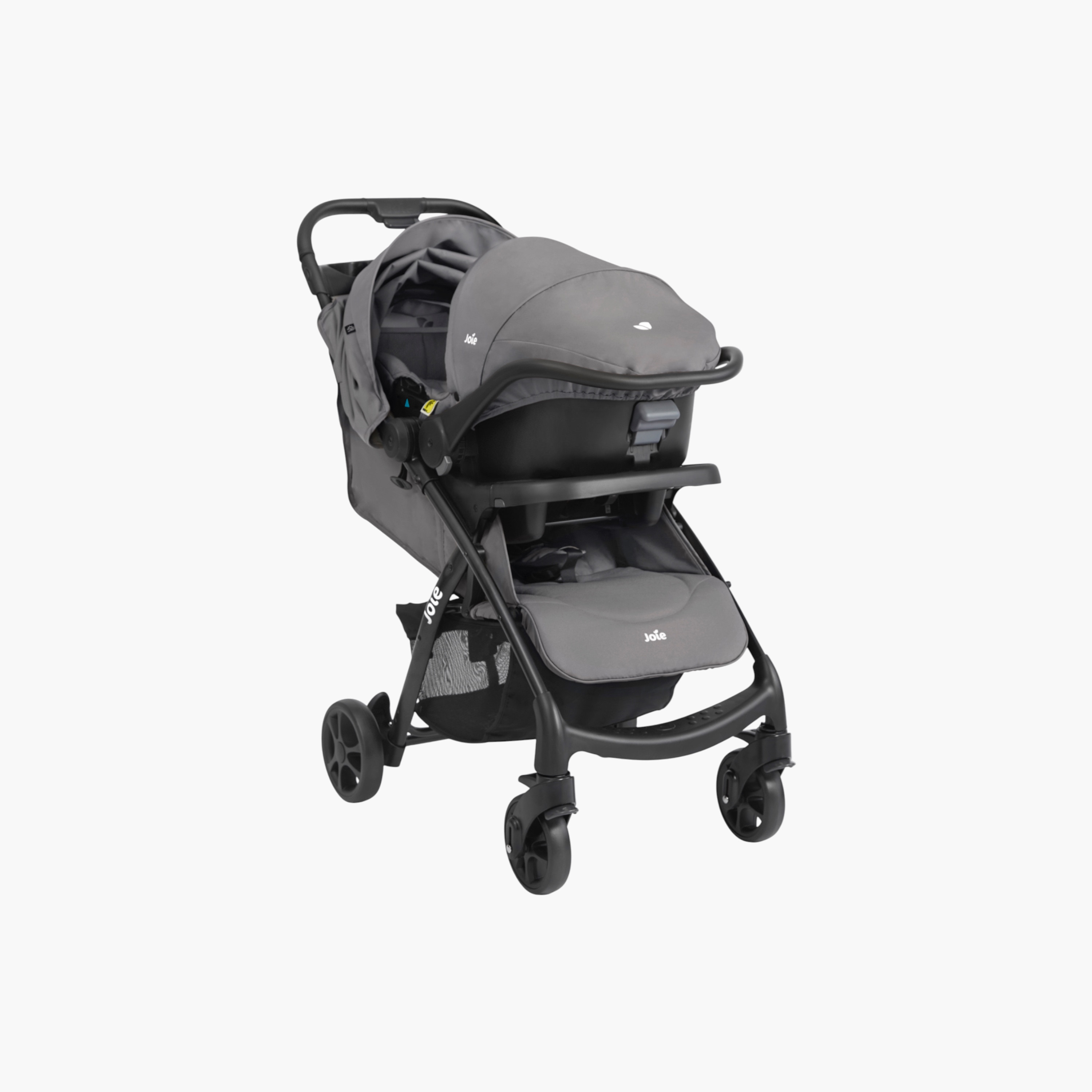 Joie Muze LX Black 2-Piece Travel System with Sun Canopy (Upto 3 years)-baby-gear-strollersandprams-travelsystems-image-2