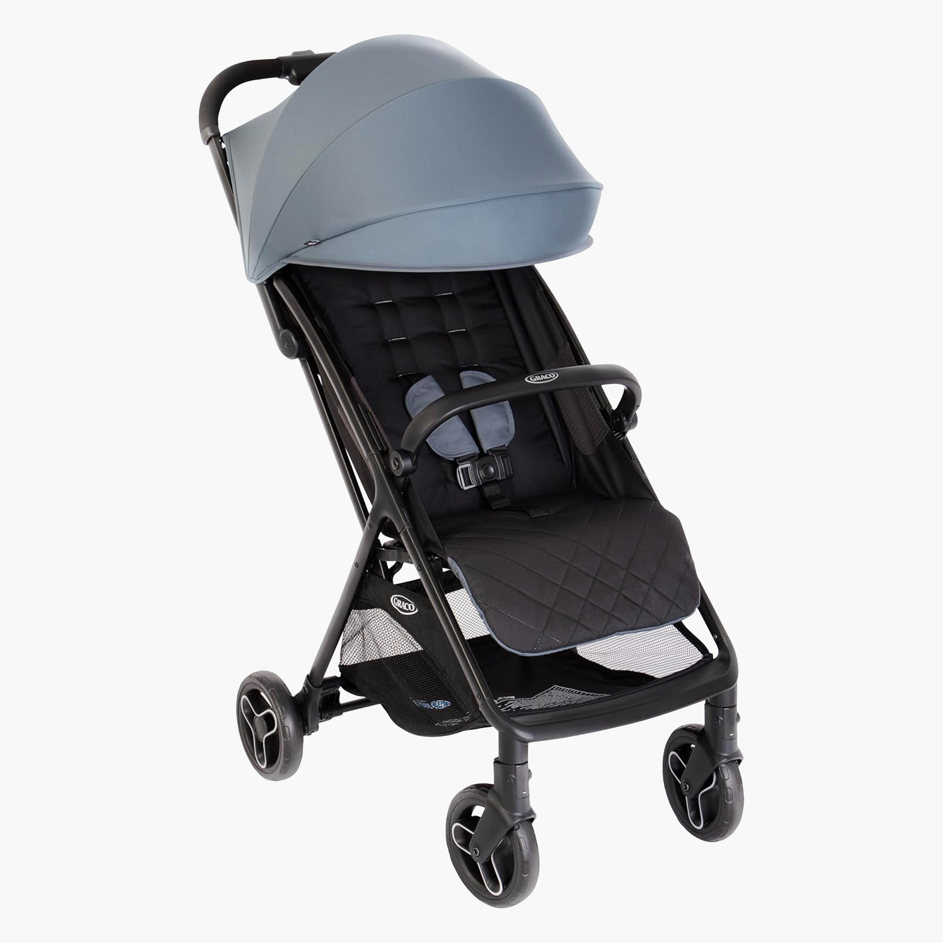 Graco Myavo Cabin Approved Stroller with Push Button Folding System, Aluminium Frame and Wheel Lock-baby-gear-strollersandprams-strollers-image-1