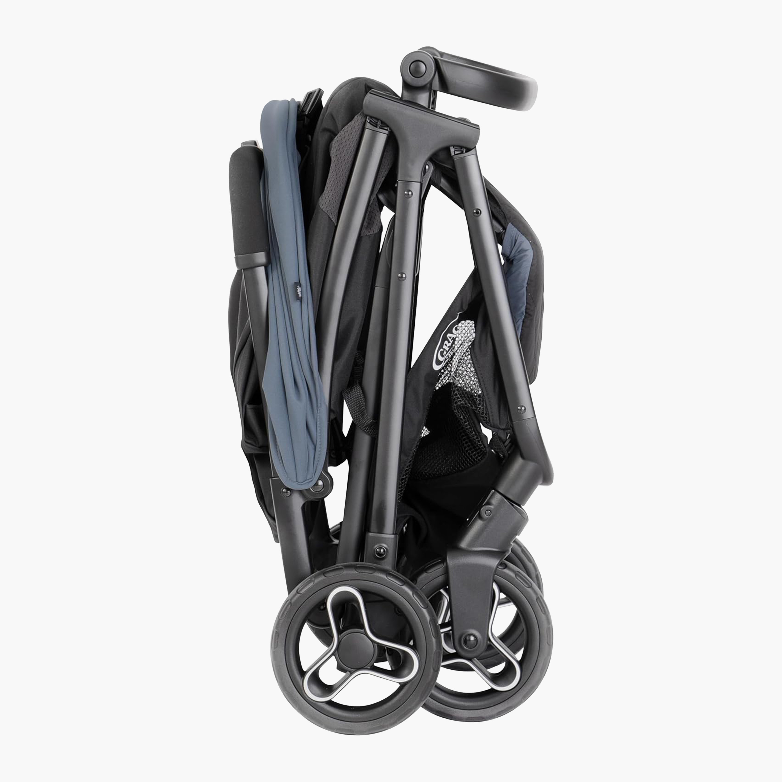 Graco Myavo Cabin Approved Stroller with Push Button Folding System, Aluminium Frame and Wheel Lock-baby-gear-strollersandprams-strollers-image-5