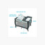 سرير سفر مع مساحة للعب من جراكو-baby-gear-travelcots-image-1