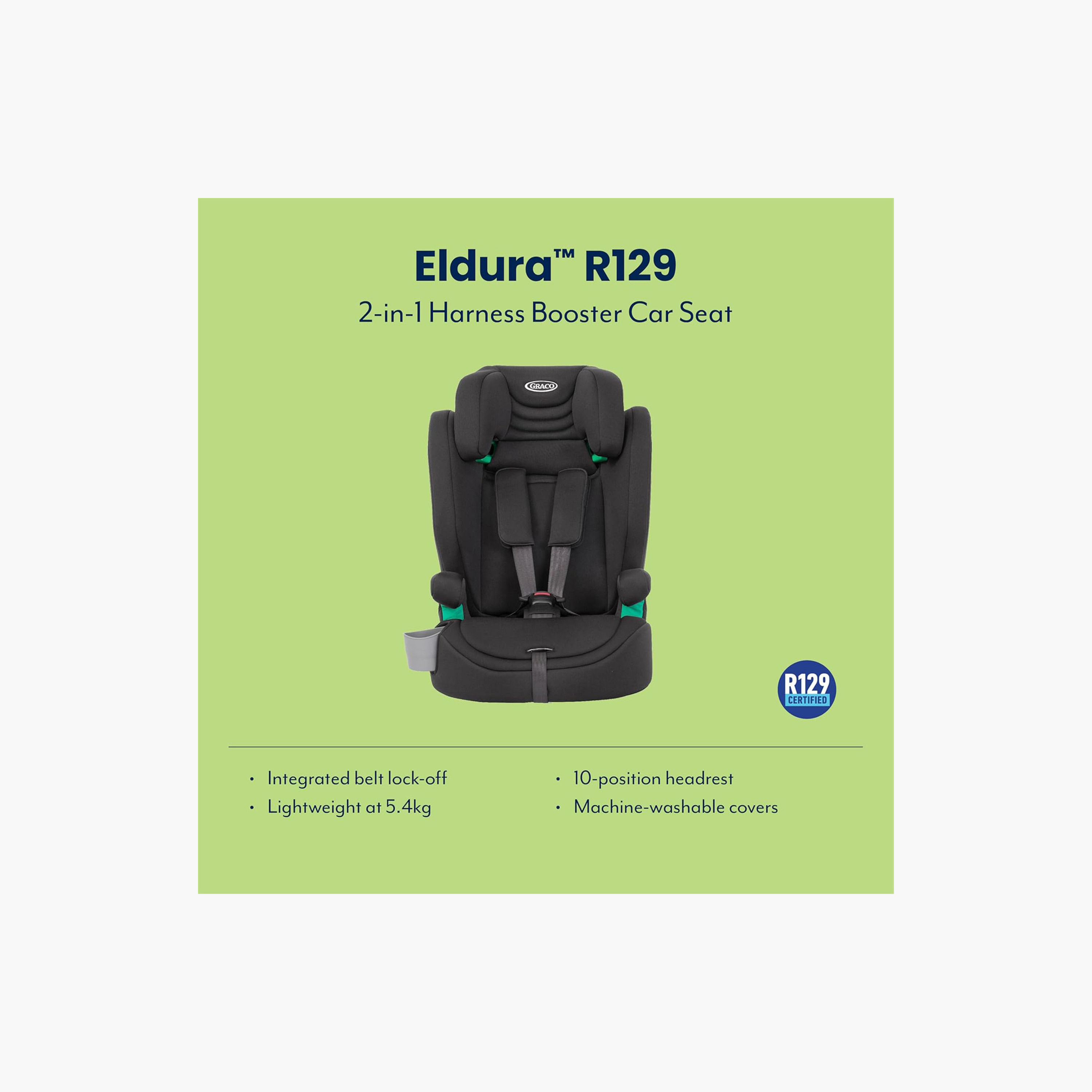 Graco Belt Booster Seat with Side Impact Protection, 5-Point Safety Harness and Seat Belt System-baby-gear-carseats-image-5
