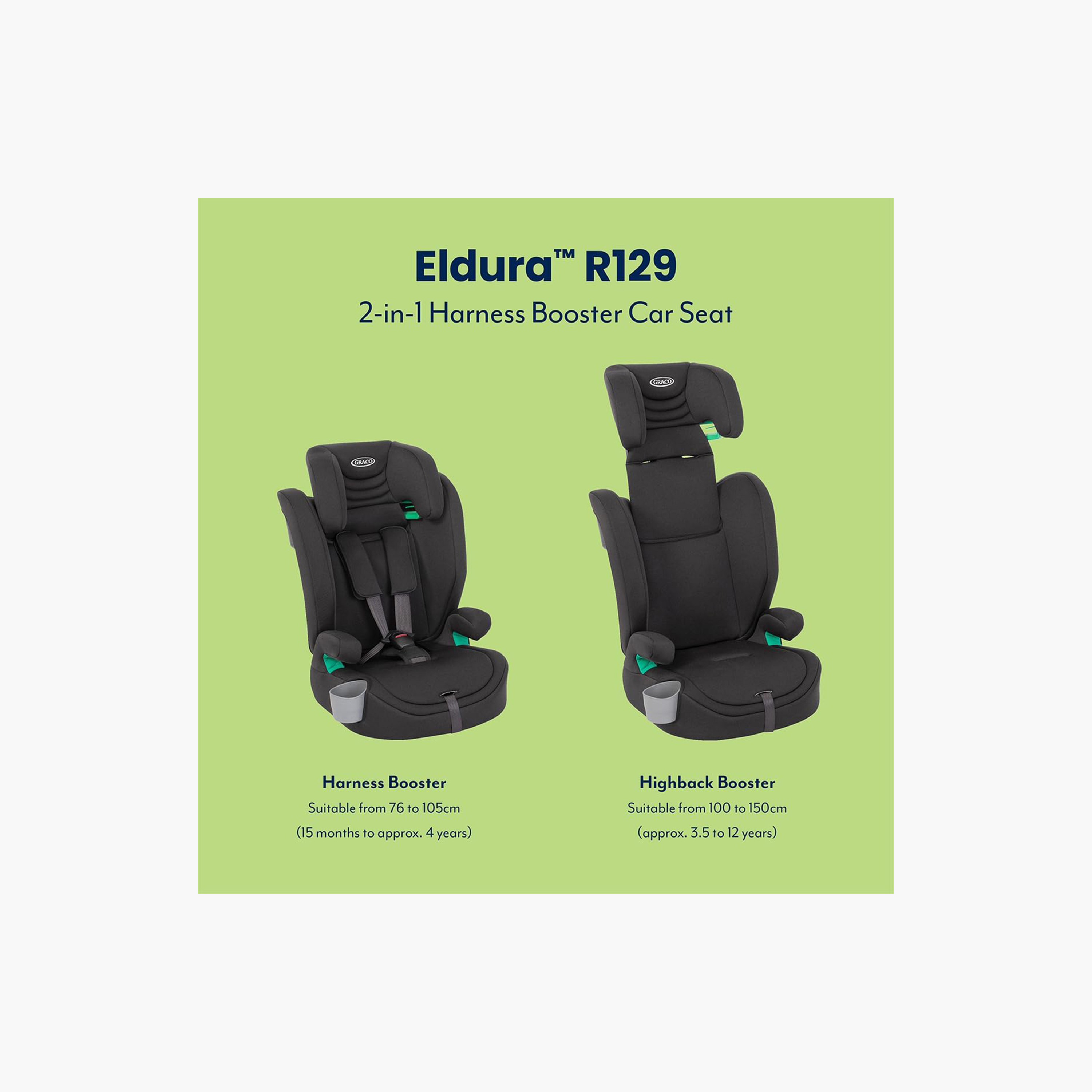 Graco Belt Booster Seat with Side Impact Protection, 5-Point Safety Harness and Seat Belt System-baby-gear-carseats-image-7