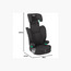 مقعد داعم للأطفال مع حماية من الصدمات الجانبية وحزام أمان خماسي النقاط من جراكو -baby-gear-carseats-image-1