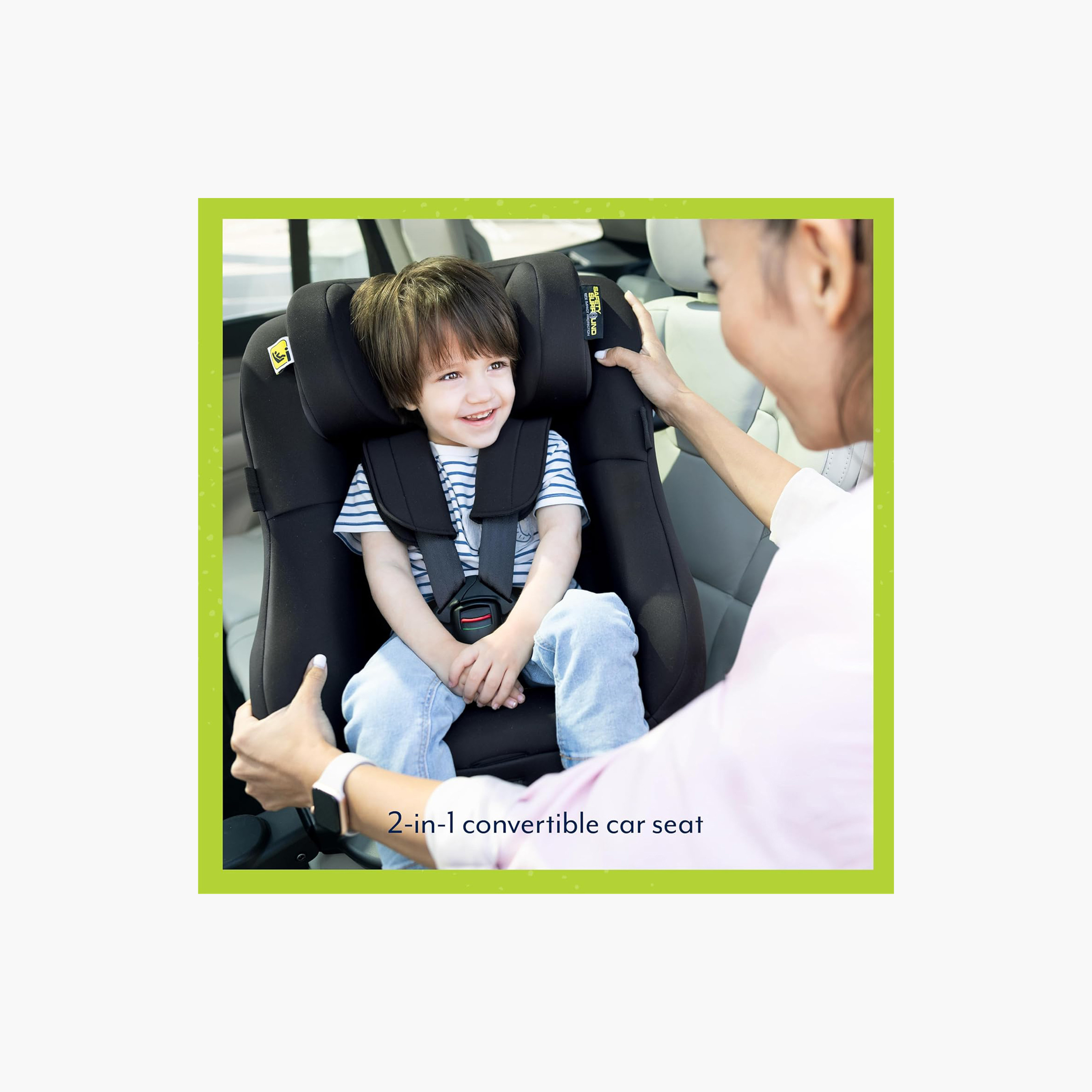 مقعد سيارة قابل للتحويل مع حماية من الصدمات الجانبية وحزام أمان خماسي النقاط ونظام أيزوفيكس من جراكو -baby-gear-carseats-image-1