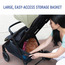 Graco Myavo Cabin Approved Stroller with Push Button Folding System, Aluminium Frame and Wheel Lock-baby-gear-strollersandprams-strollers-image-7