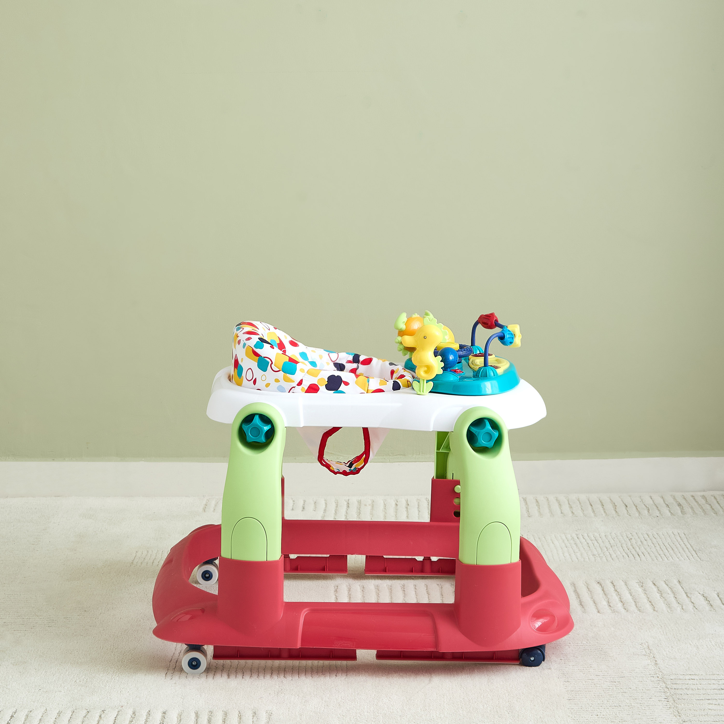 Juniors Circus Baby Walker with Toy Bar-baby-infantactivity-walkers-image-4