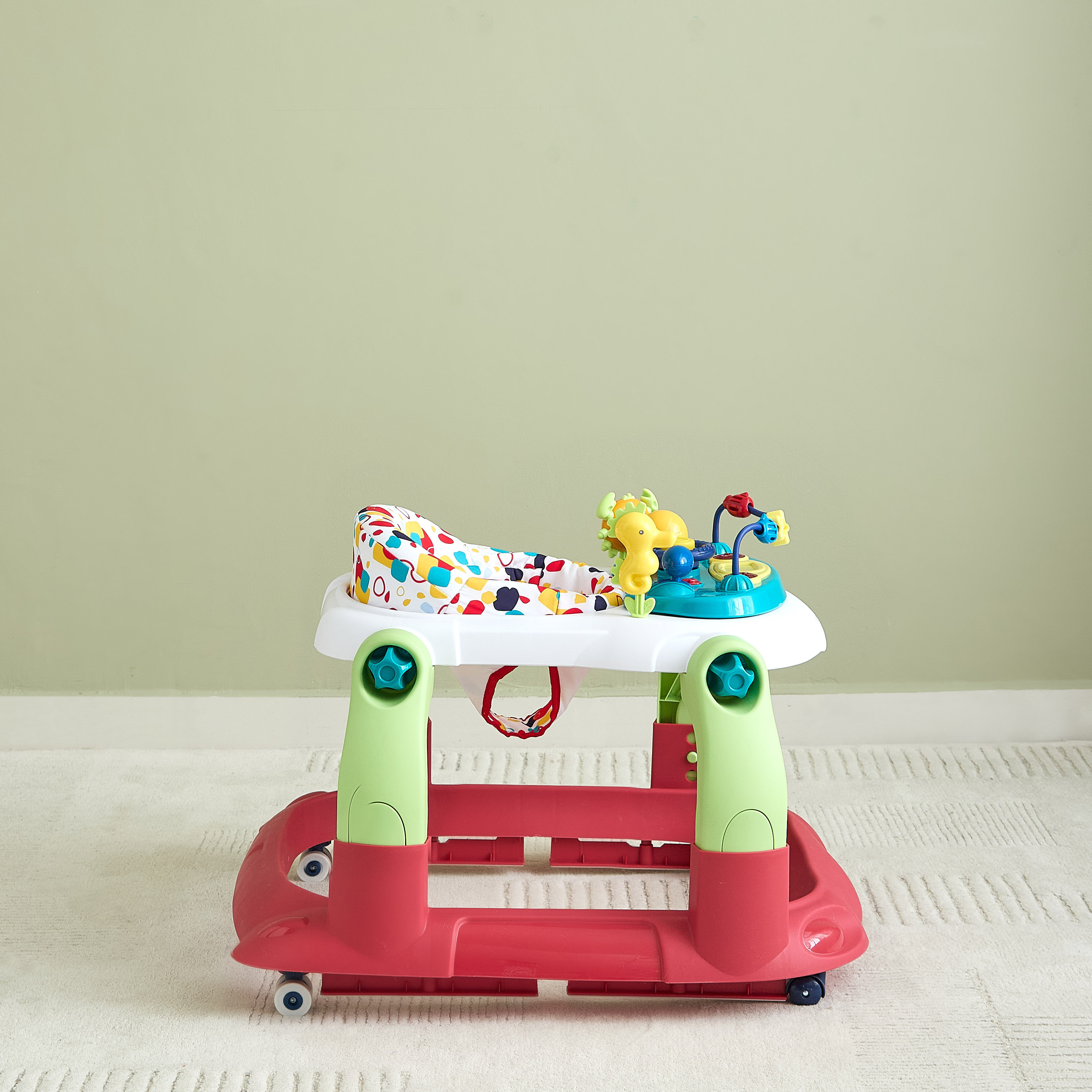 Juniors Circus Baby Walker with Toy Bar-baby-infantactivity-walkers-image-5