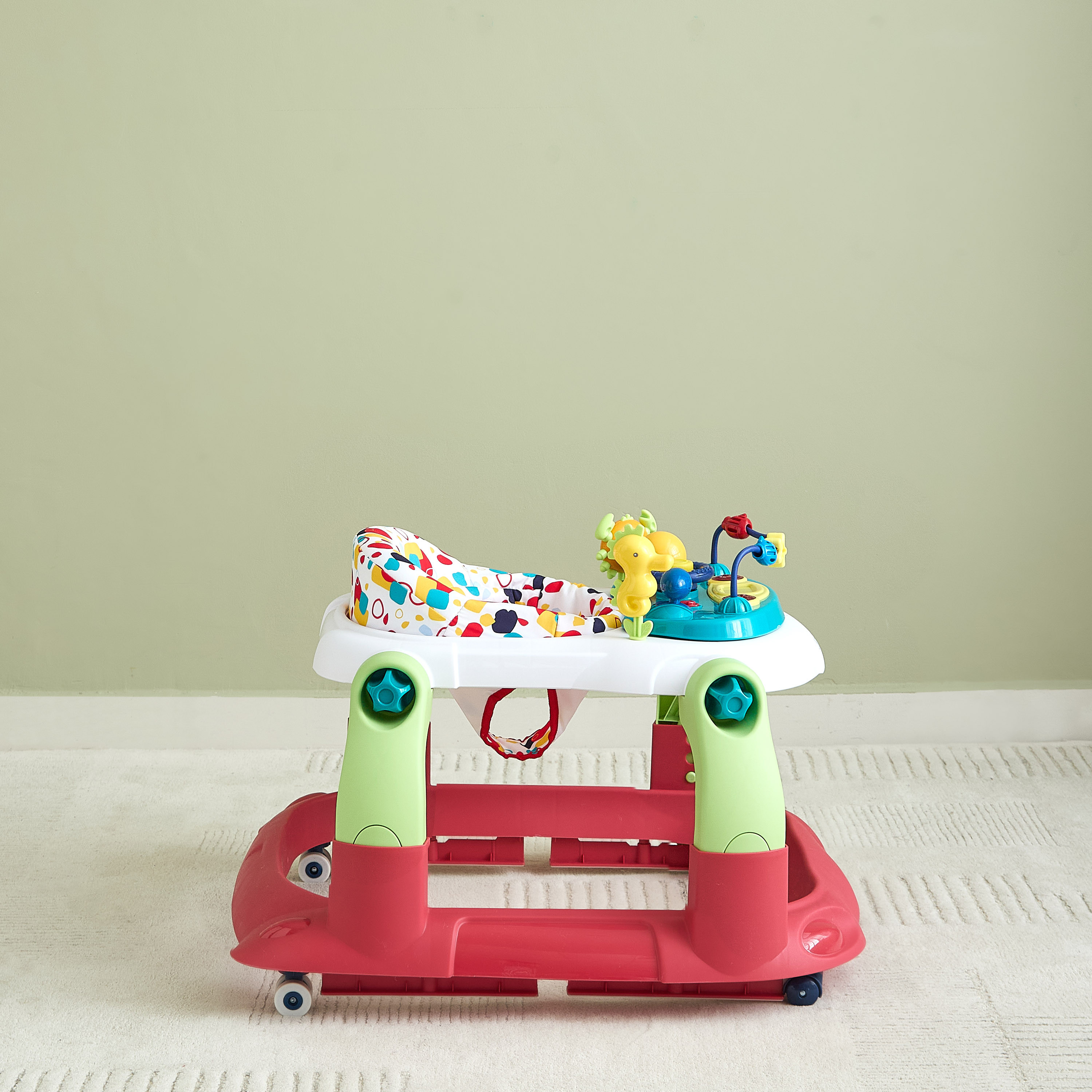 Juniors Circus Baby Walker with Toy Bar-baby-infantactivity-walkers-image-6