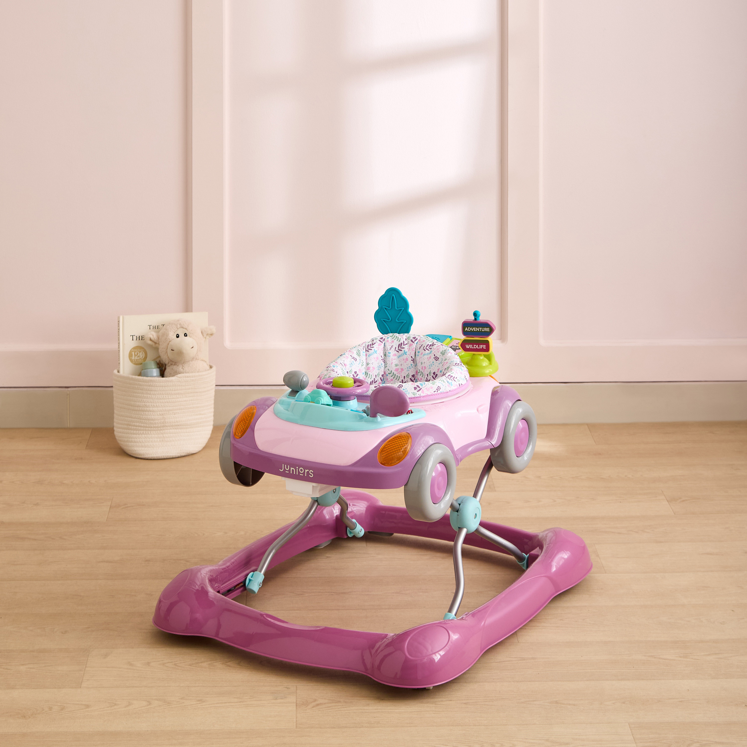 Juniors Meadow Car 3-in-1 Walker-baby-infantactivity-walkers-image-1