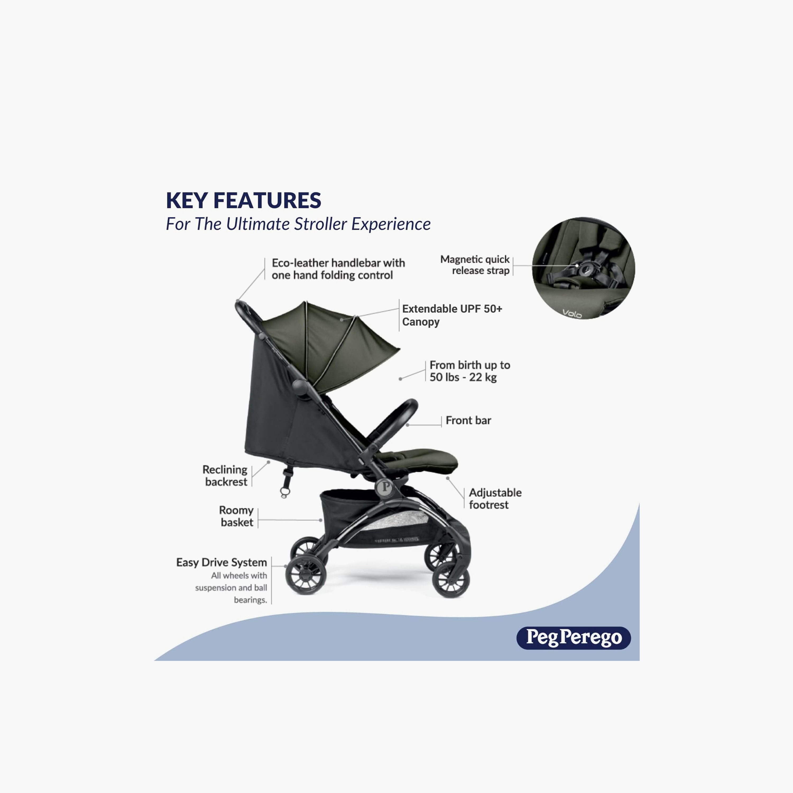Peg-Perego Volo Compact Stroller with Canopy-baby-gear-strollersandprams-strollers-image-2