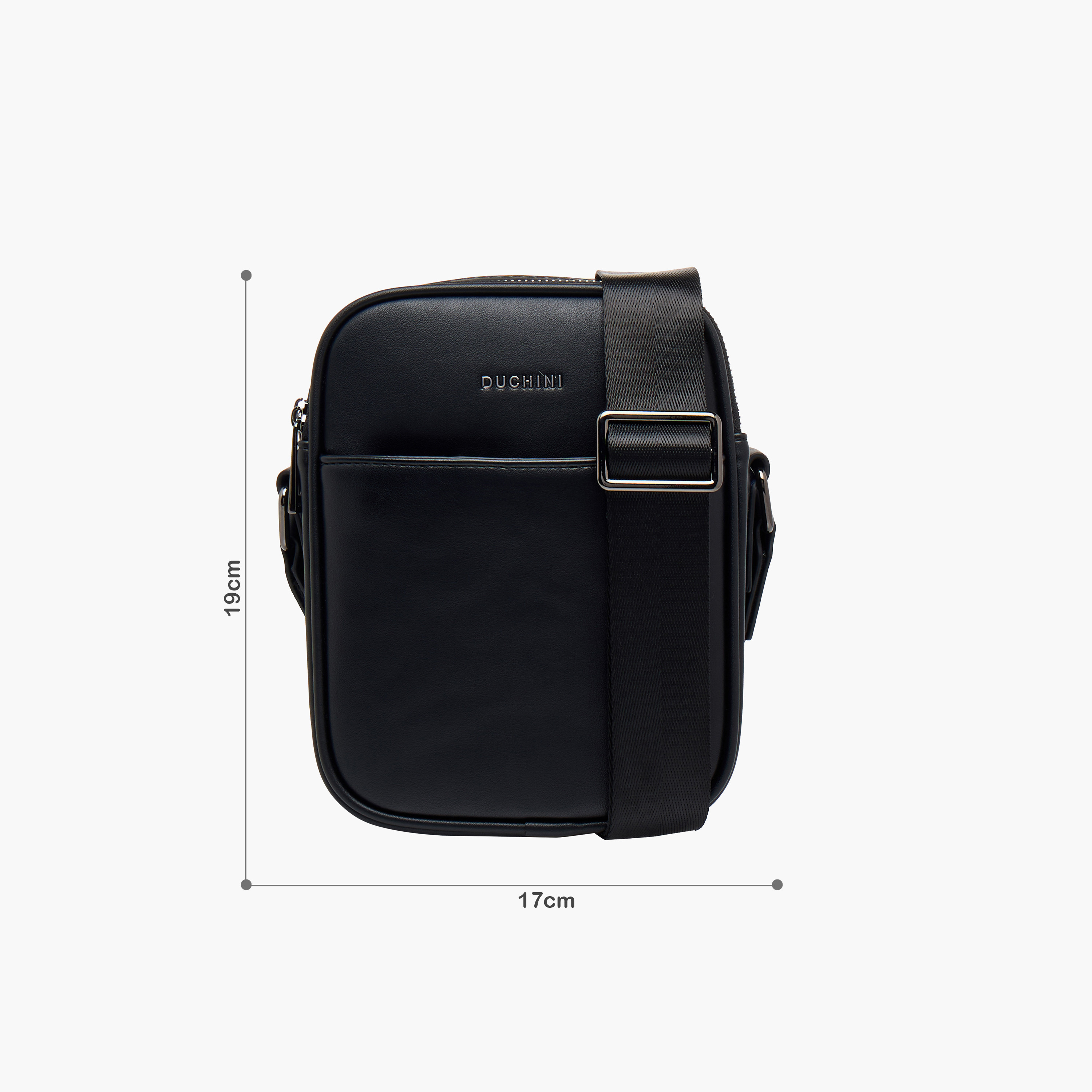 Duchini Men Adjustable Strap Crossbody Bag-men-bags-image-2
