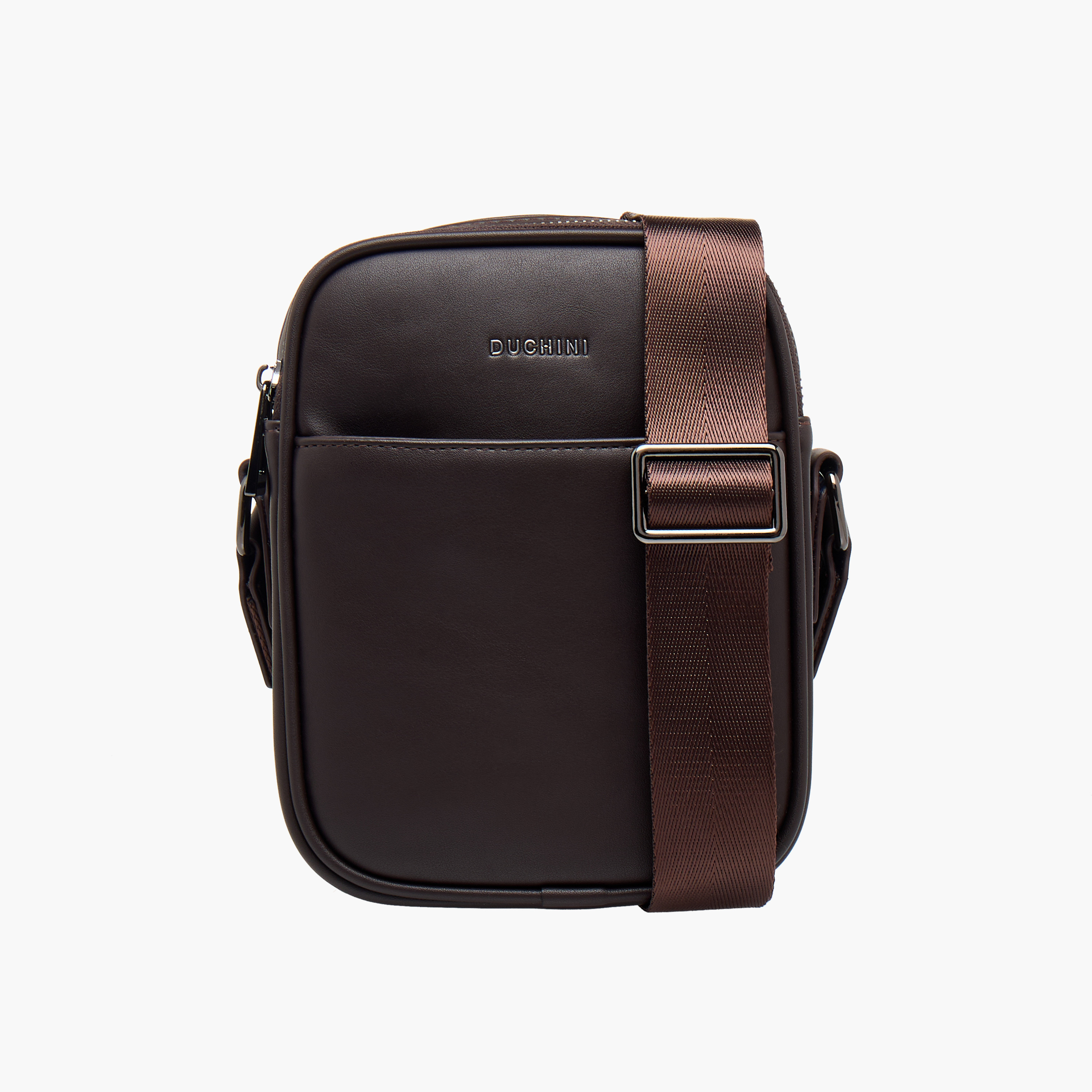 Duchini Men Adjustable Strap Crossbody Bag-men-bags-image-1