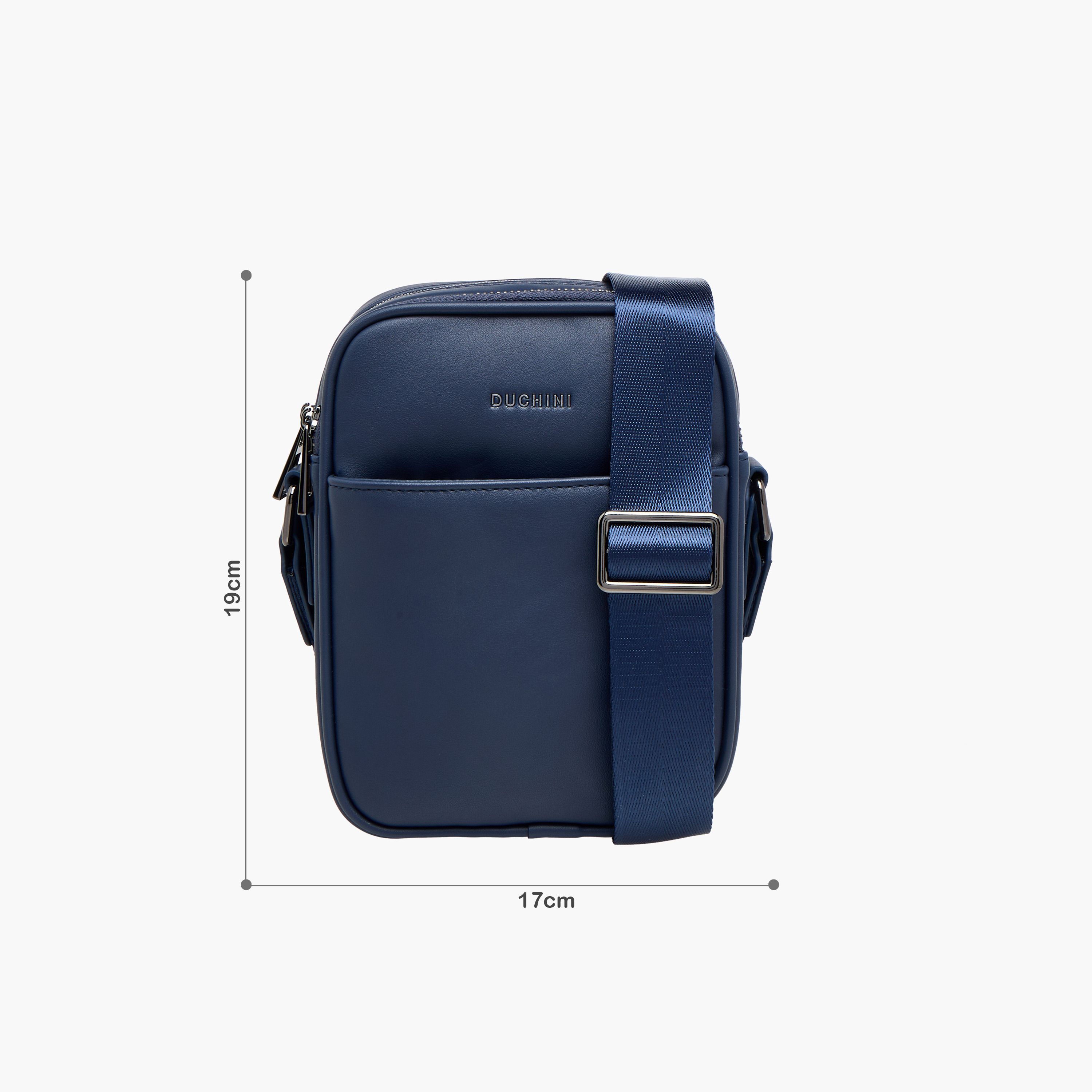 Duchini Men Adjustable Strap Crossbody Bag-men-bags-image-2